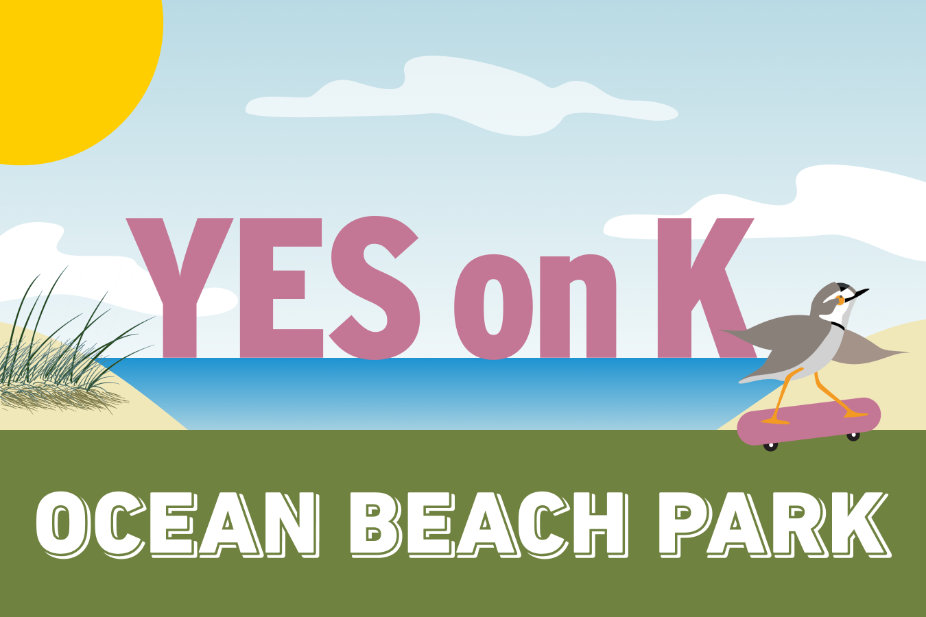 Ride the Waves with YES on K! 