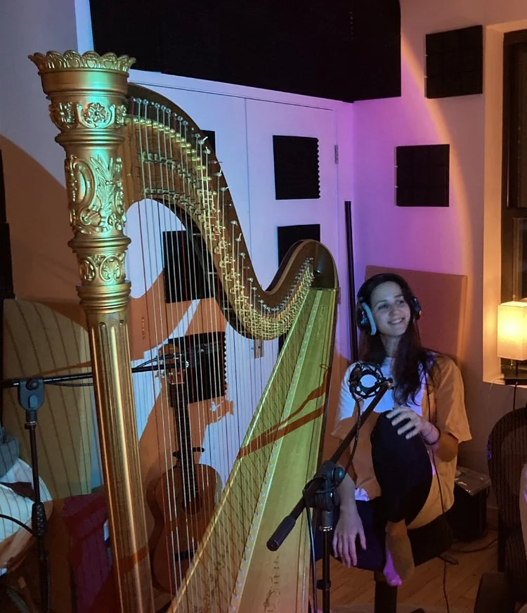 In the studio 