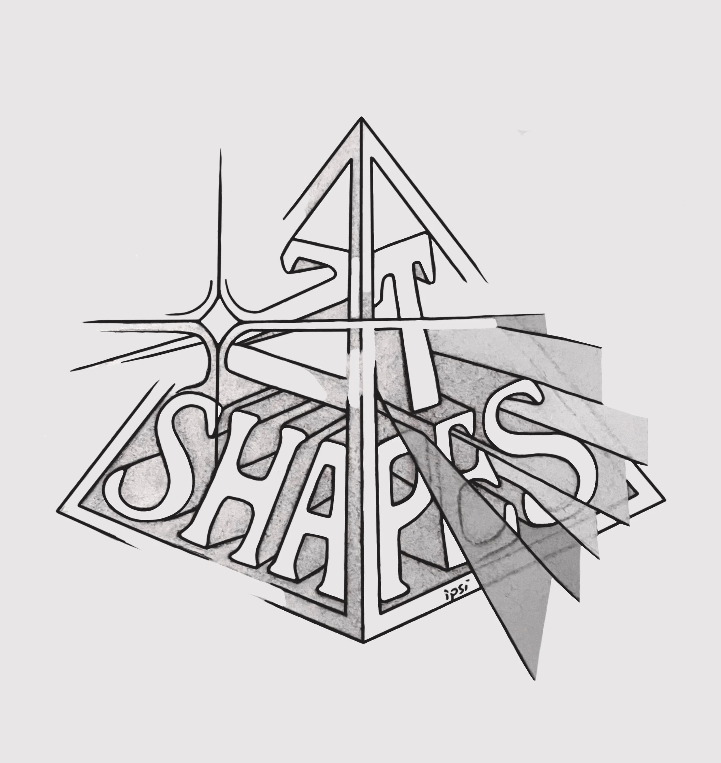 Line drawing of a rocket ship with the words 'Space Rocket' on its body, placed over a map or grid background.