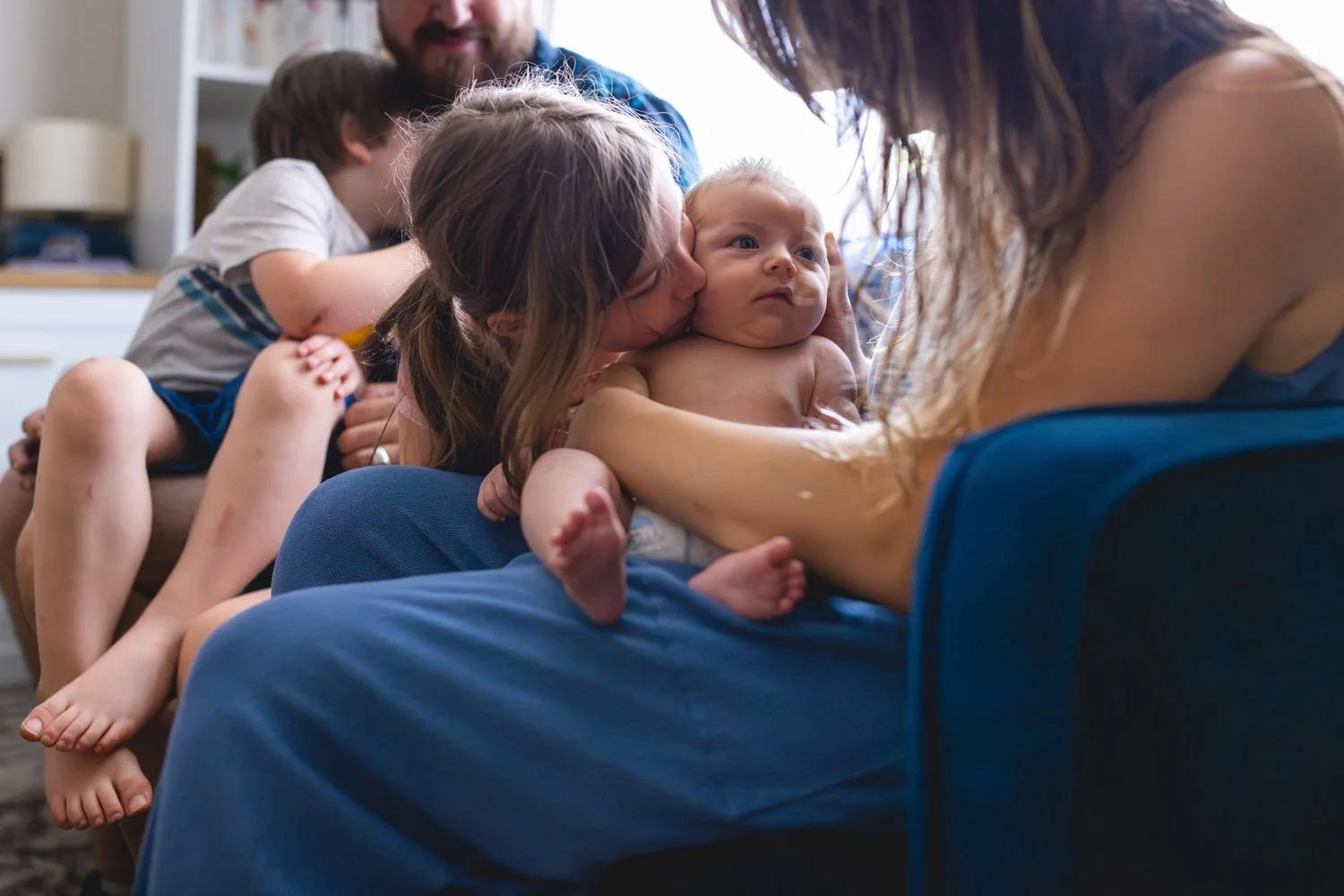Documentary Newborn Photography in Kensington, MD
