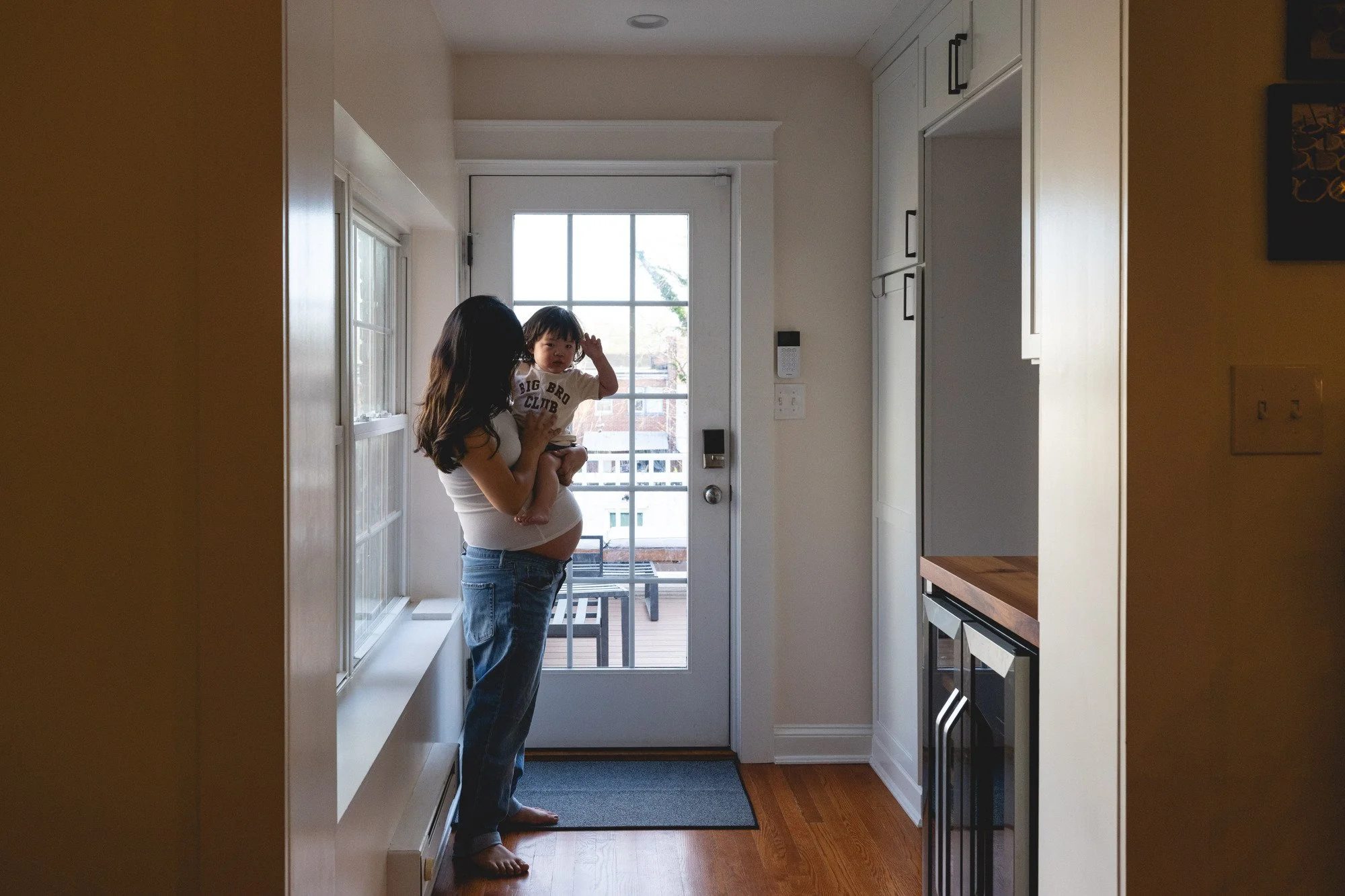 Maternity Photographer in Bethesda &amp; Chevy Chase, MD: What a Documentary Session Looks Like