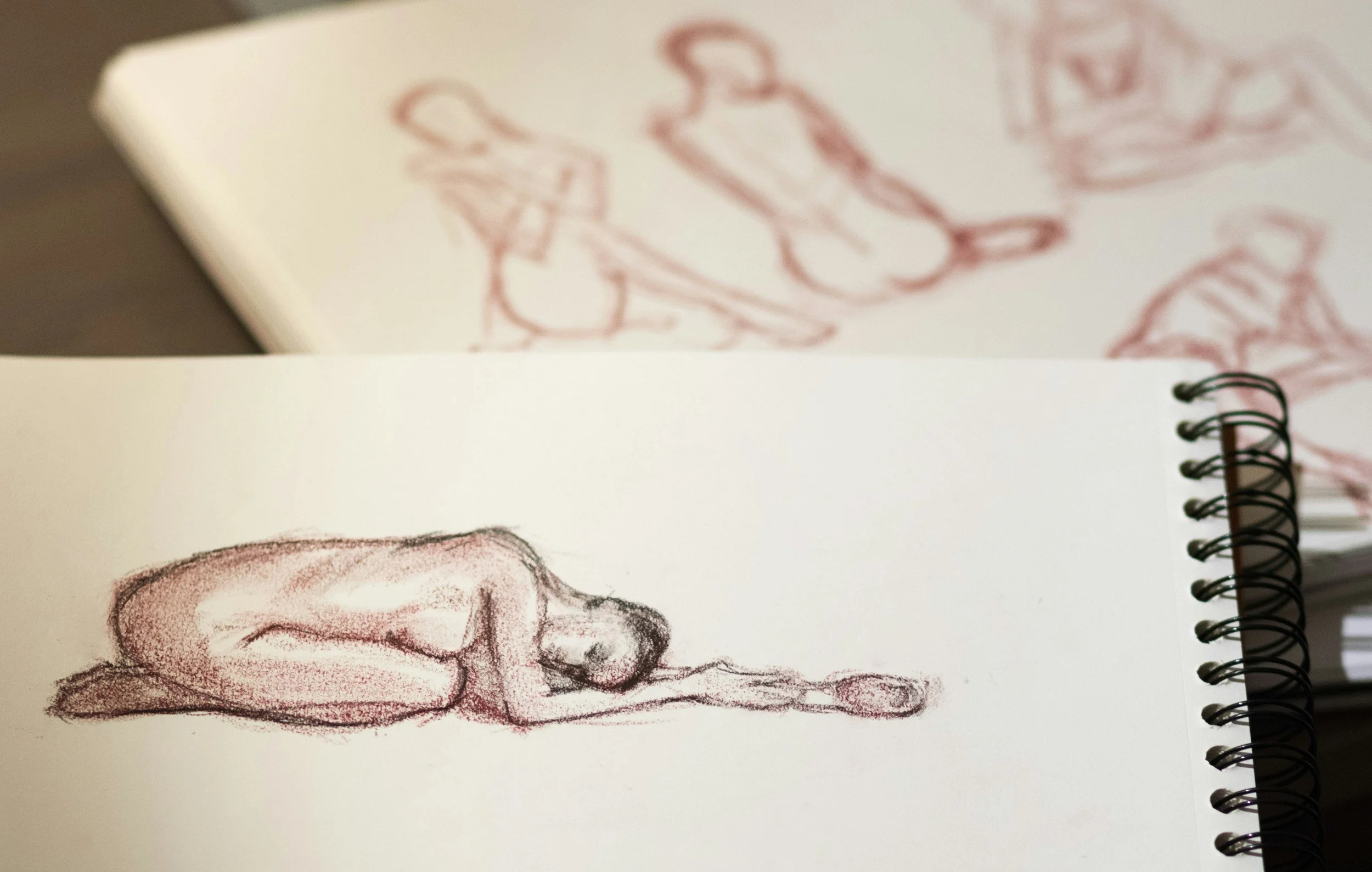 Figure Drawing with Charcoal