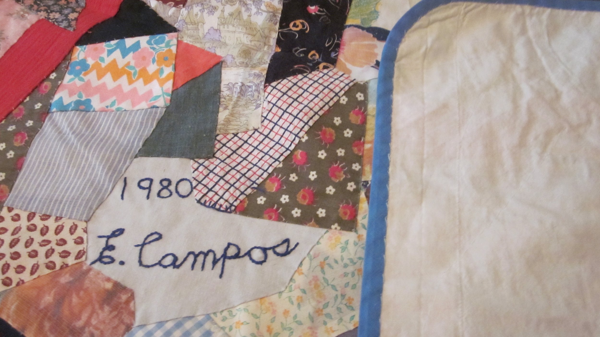 Crazy Quilt — Detail — 70” x 90” — $1,500