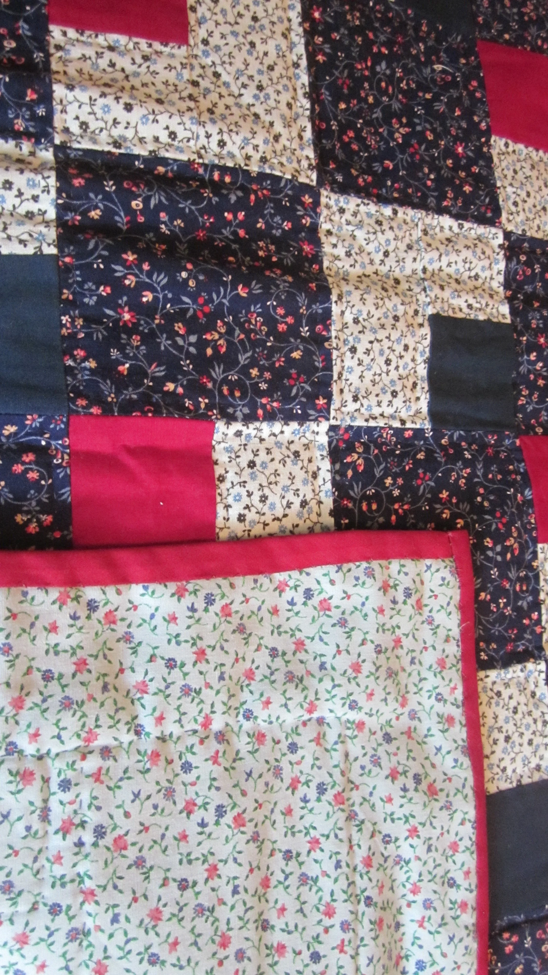 Square in Square (Hailey’s Quilt) — Detail — 60” x 68” — $1,000