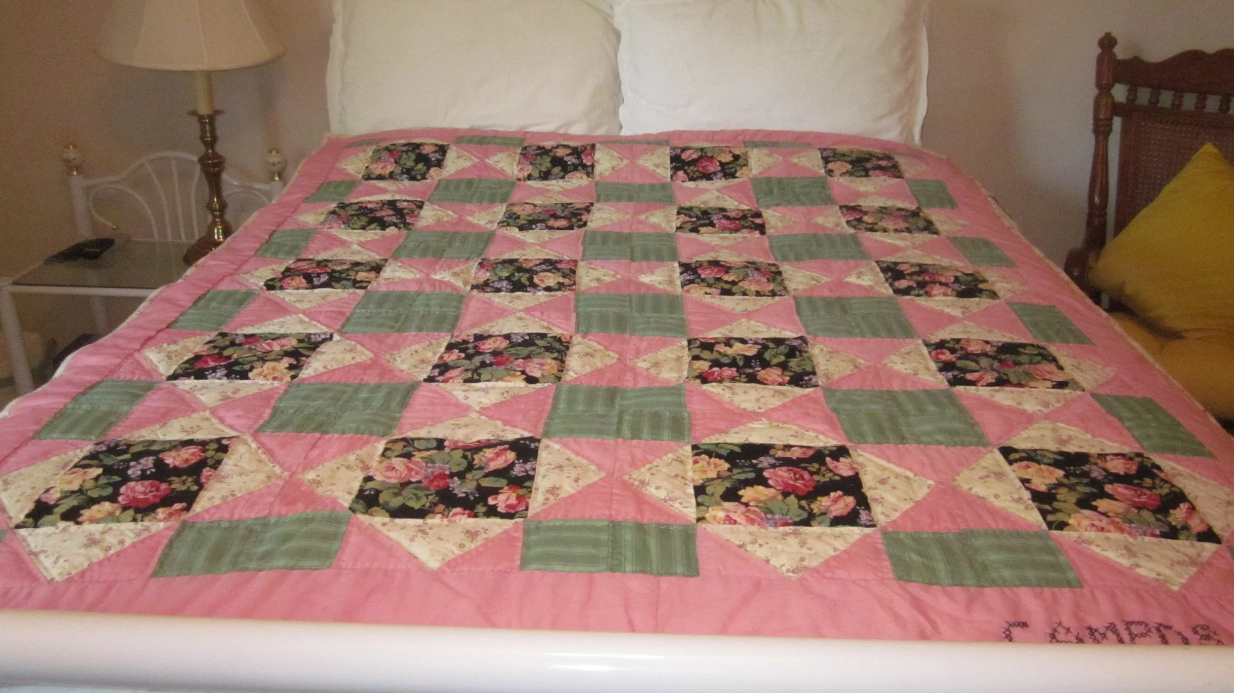 Rose Garden — Main — 52” x 62” — $1,000
