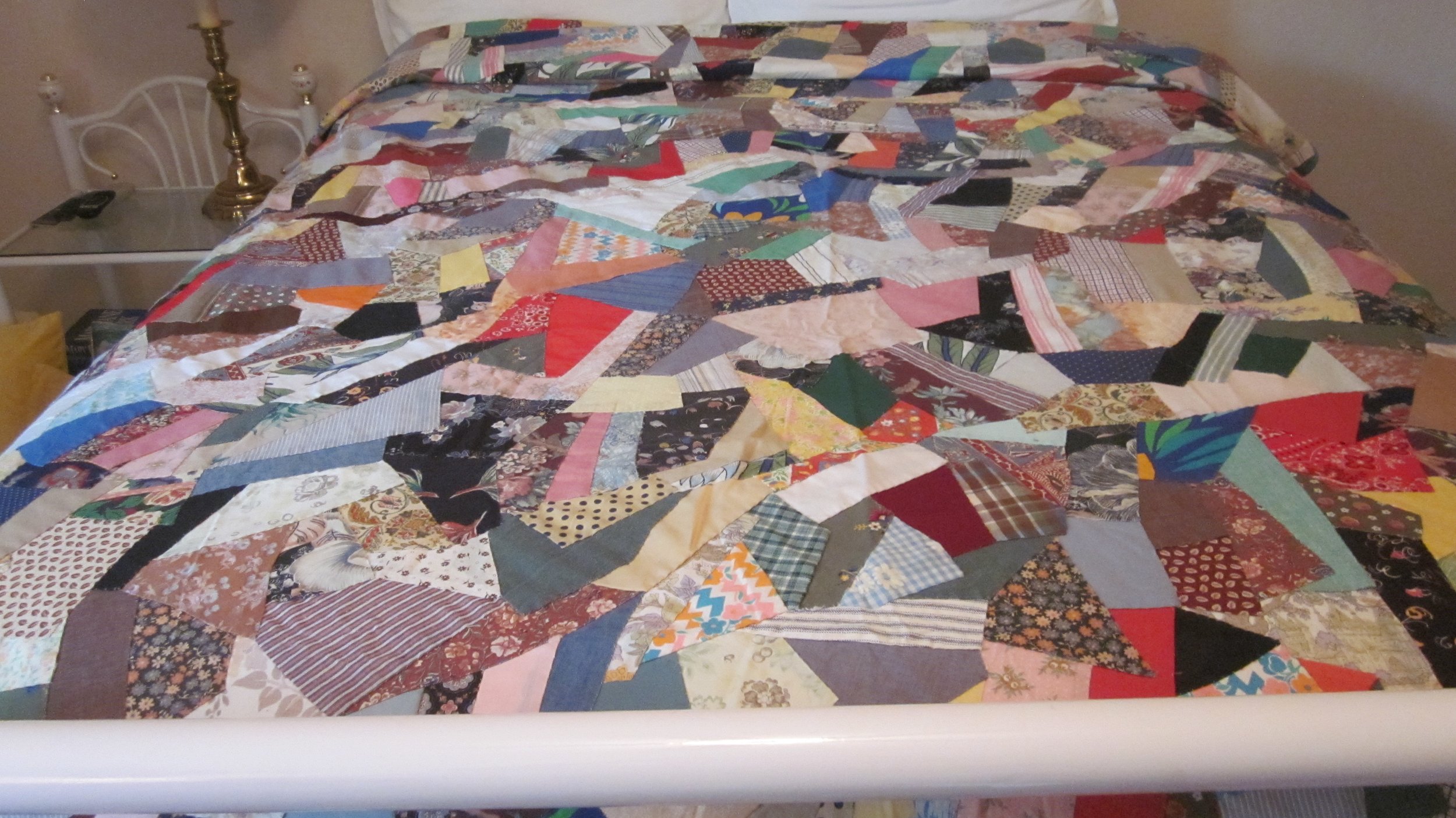 Crazy Quilt — Main — 70” x 90” — $1,500