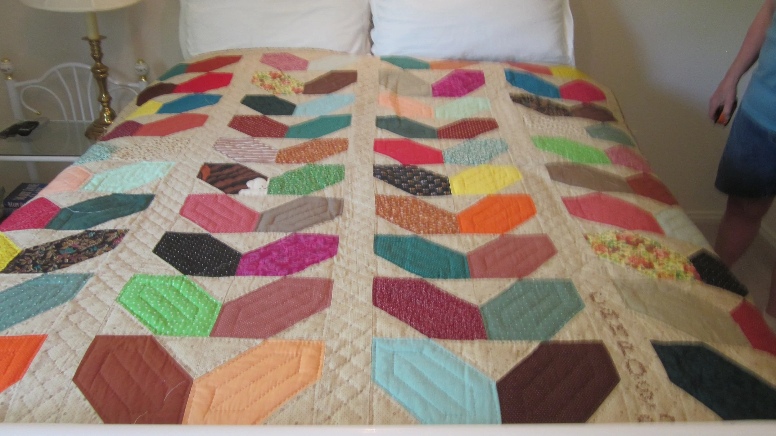 Lozenges — Main — 60” x 64” — $1,000