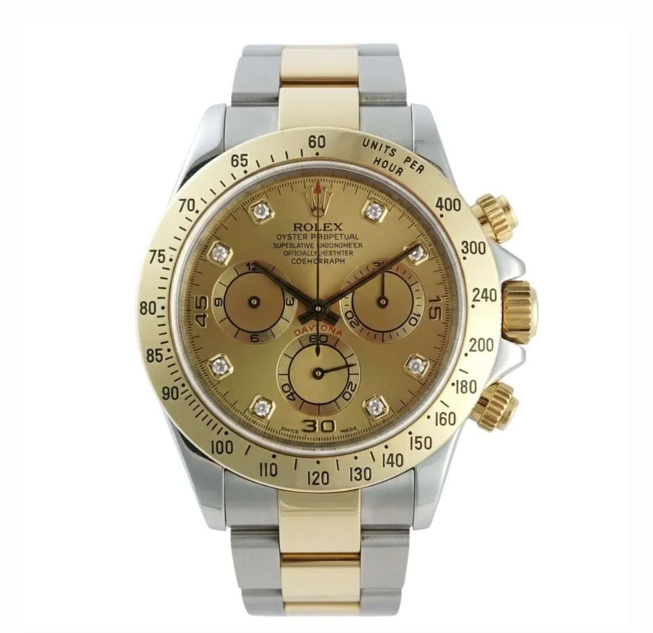 Rolex Cosmograph Daytona Champagne 40mm 116523 w/card - Pre-Owned