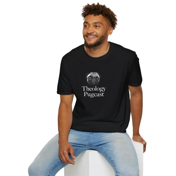 Theology Pugcast T-shirt