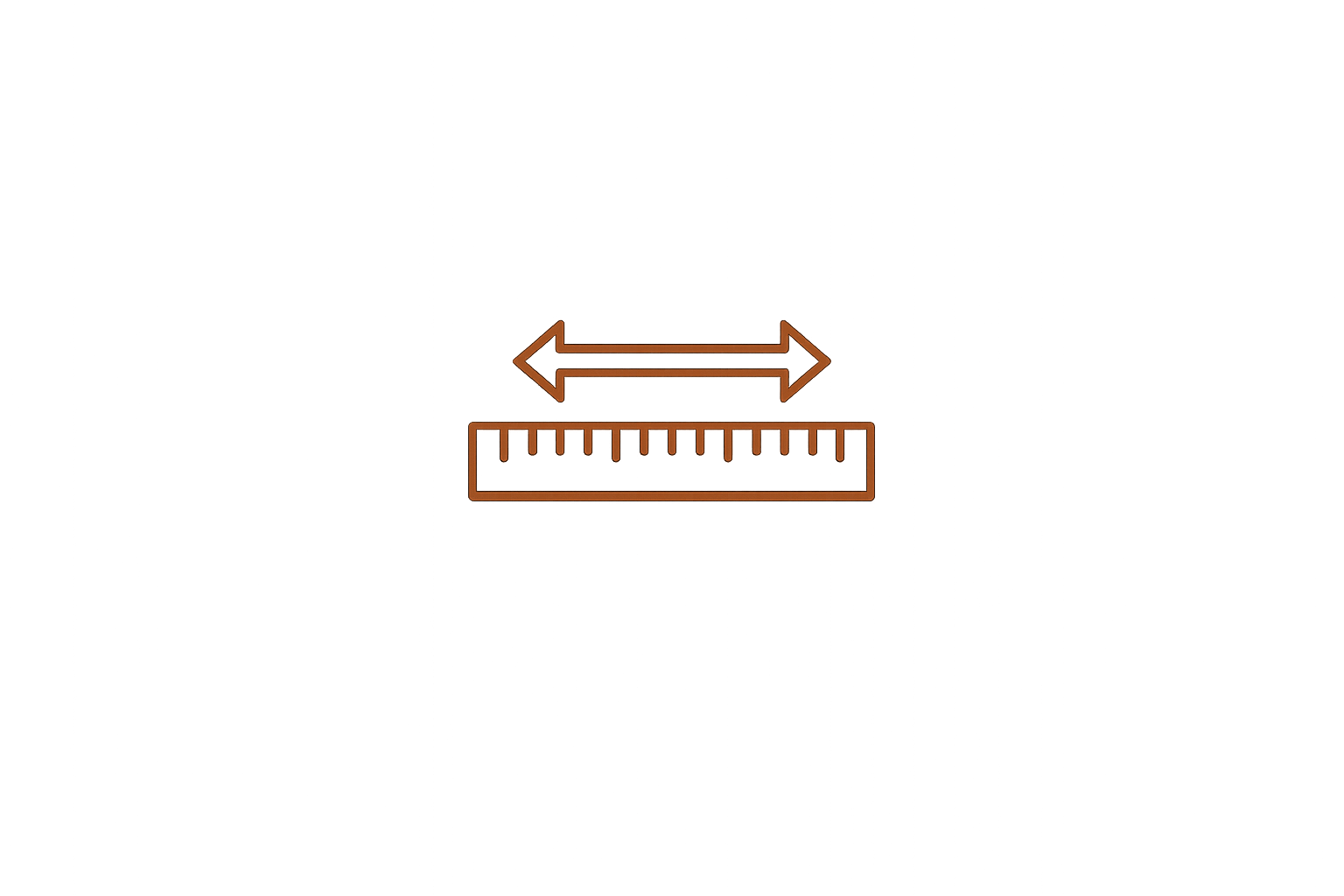 Illustration of a ruler