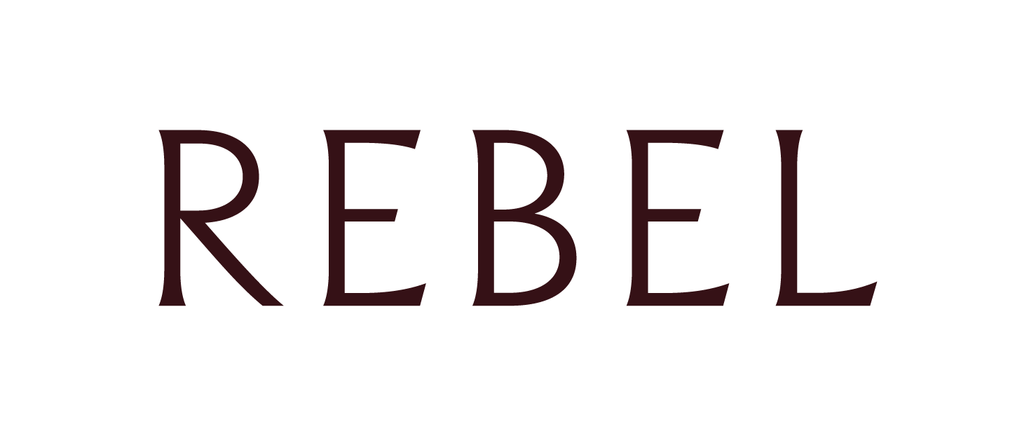 The word REBEL in large, stylized font with the subtitle A CENTURY OF ROGUE AUTHORS underneath.