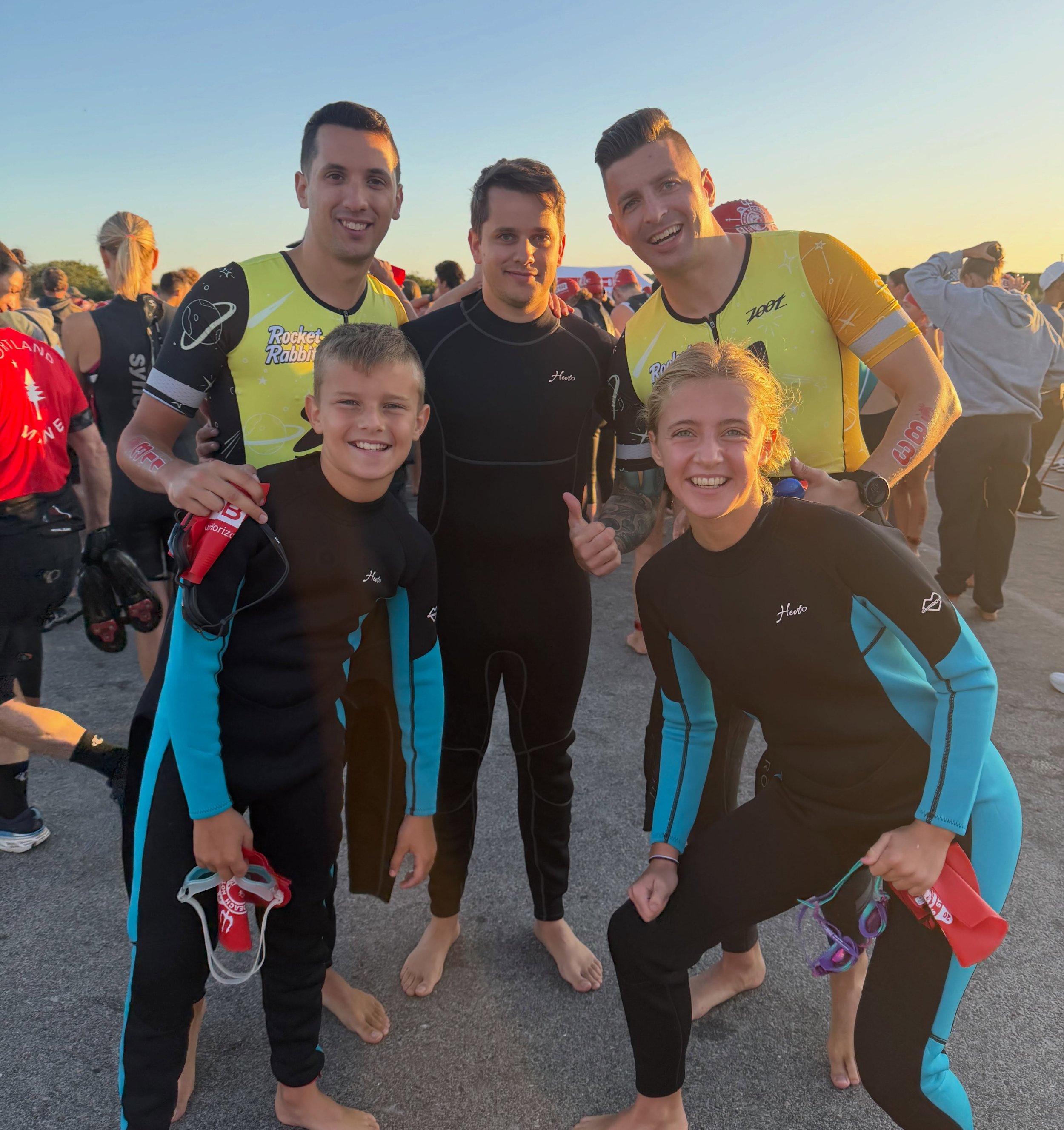 Strong swim start for our youngest Rocket Rabbit at age 10!