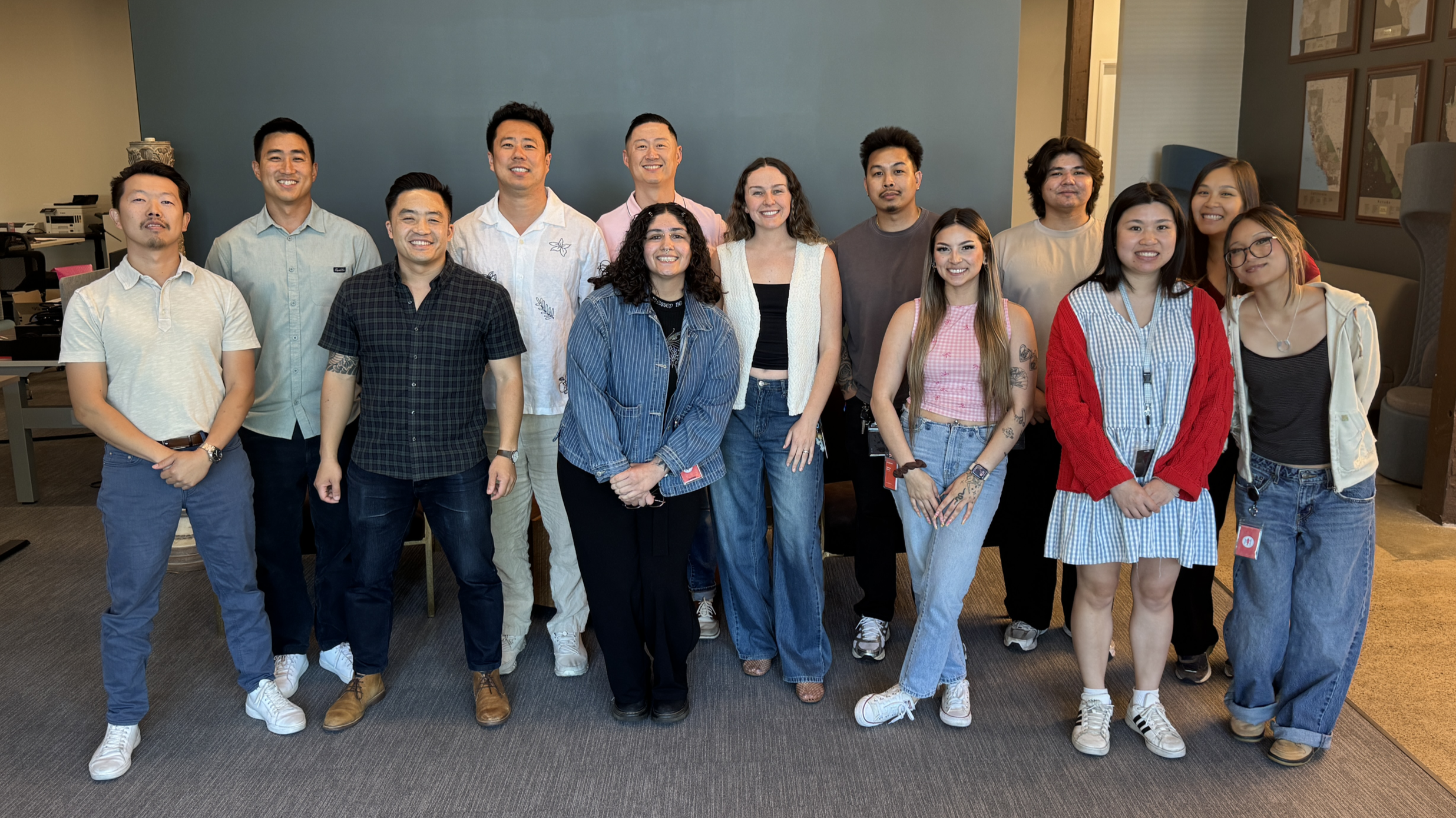 CEO, Partners, Executive leadership team, and managers after attending leadership training with Craig Chee Communication Masters