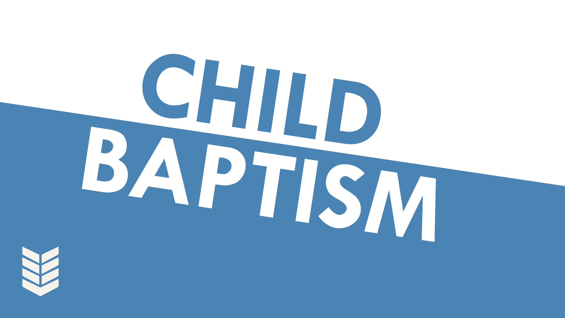 Close-up of water being poured or splashed with text overlay reading 'Baptism & Dedication'.