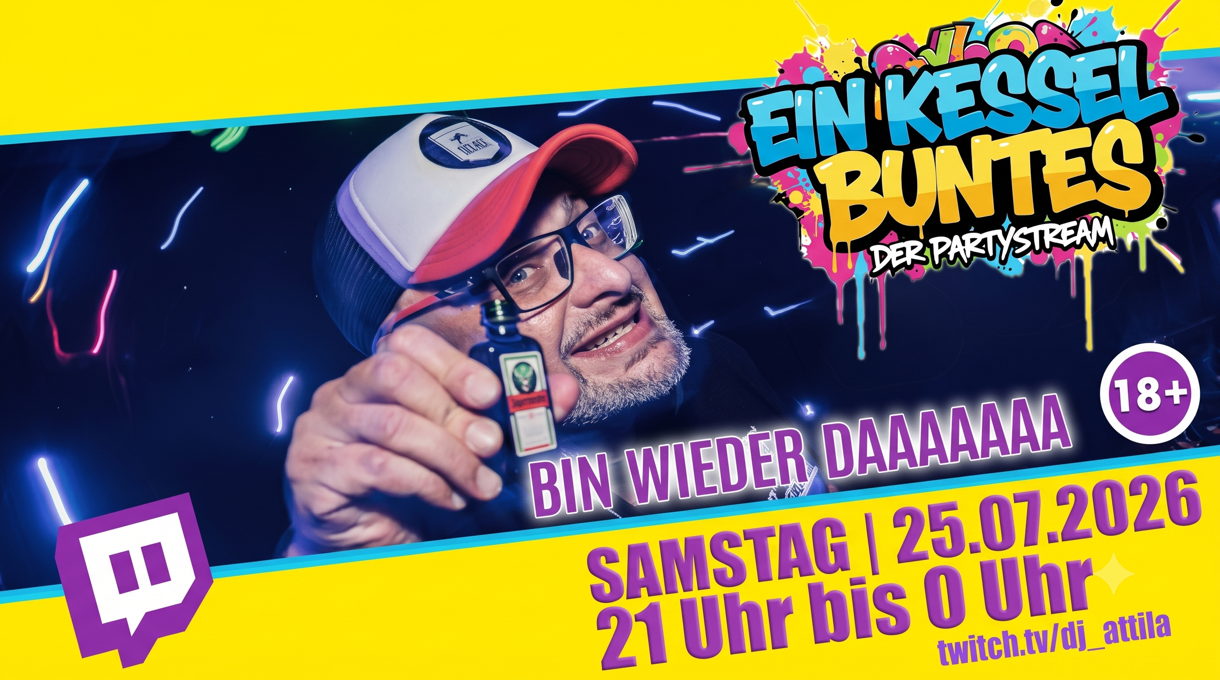 Party Stream bei Twitch