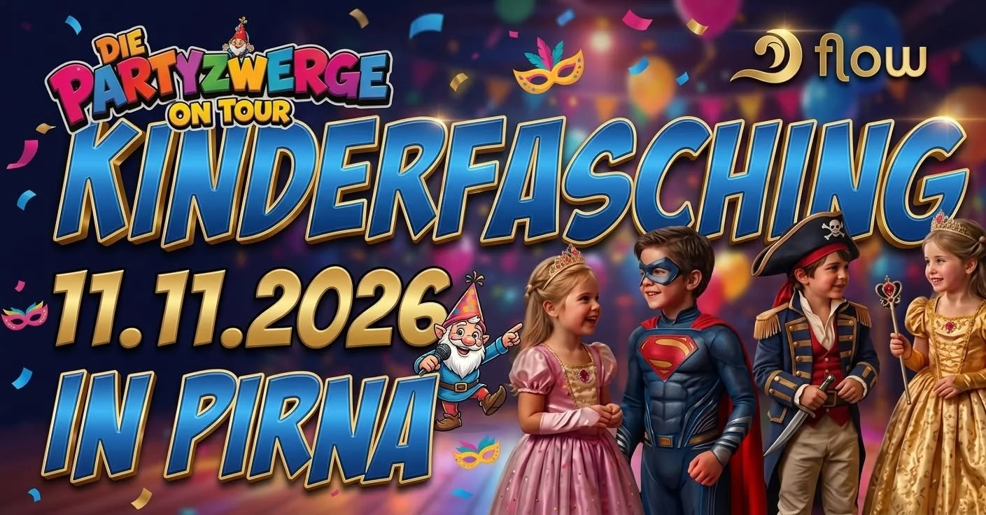 Kinderfasching im Flow Pirna