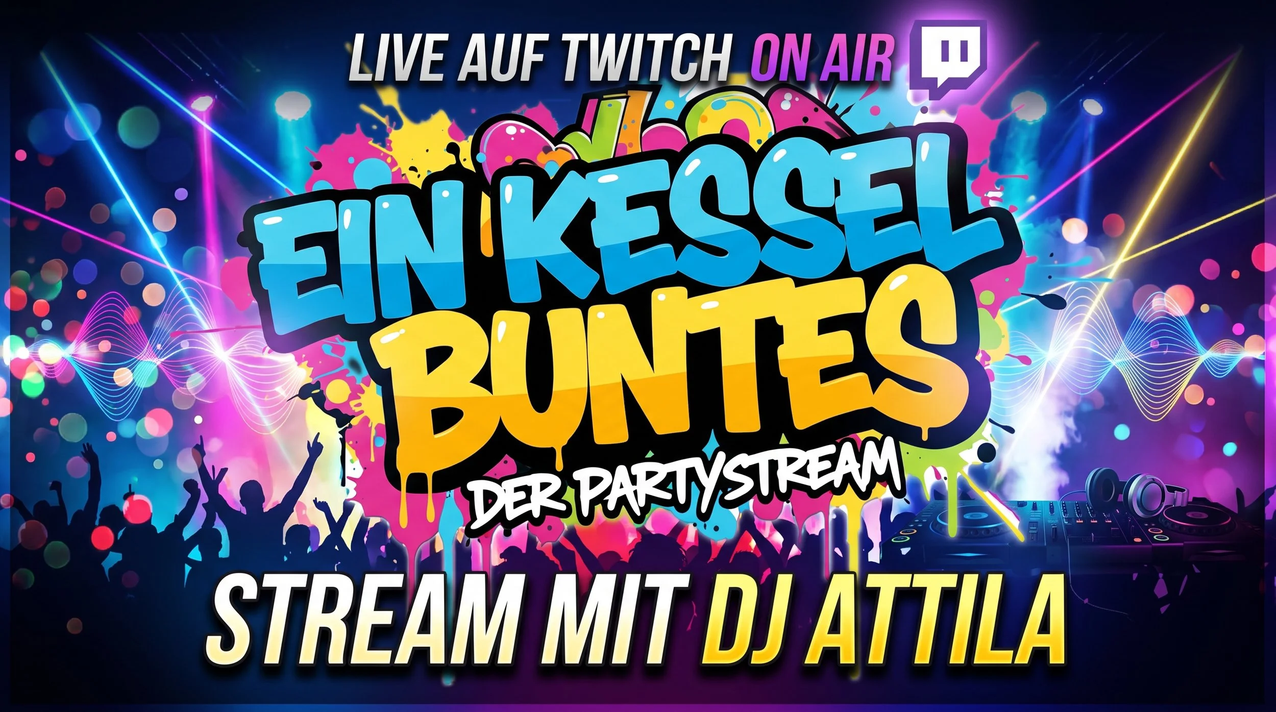 Party Stream bei Twitch