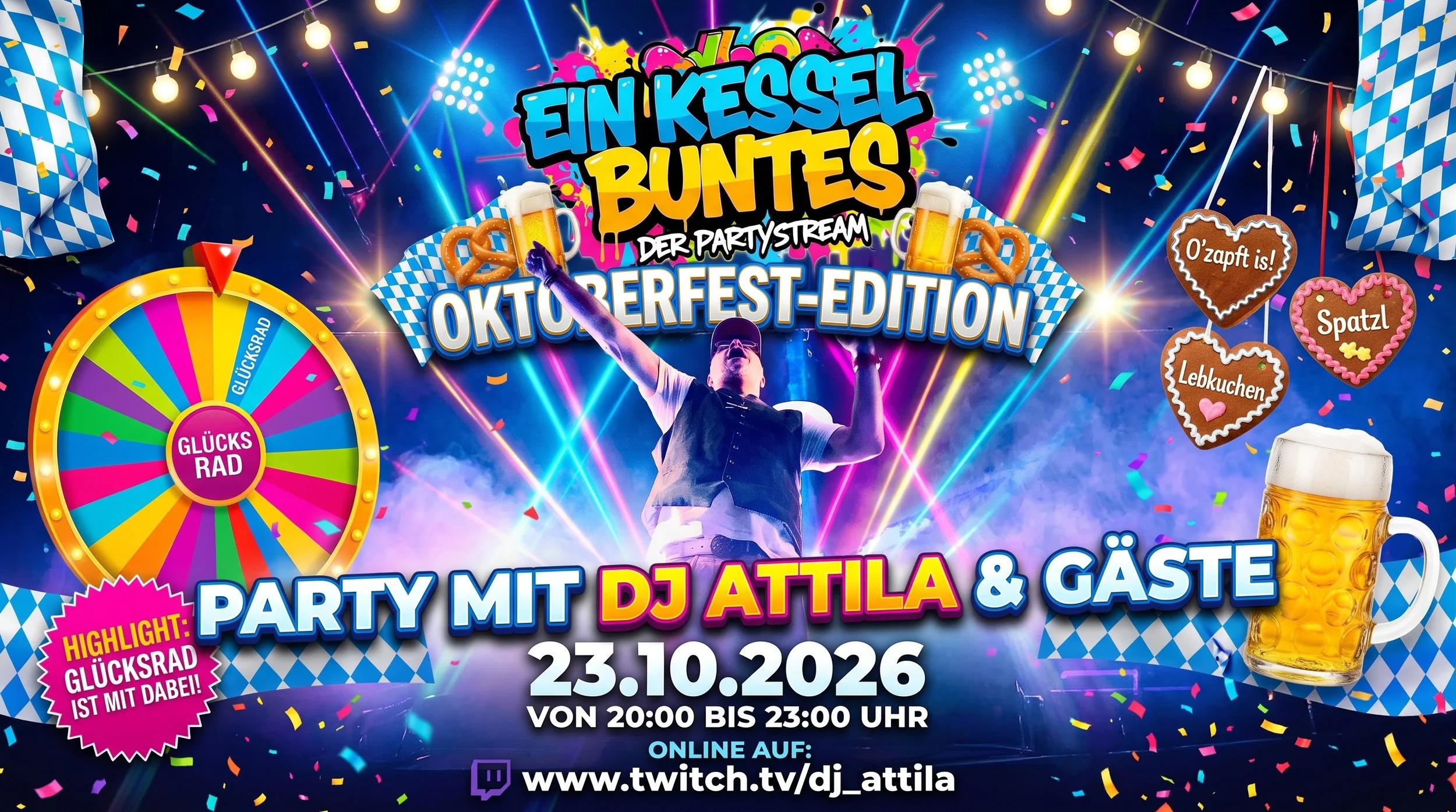 Party Stream bei Twitch