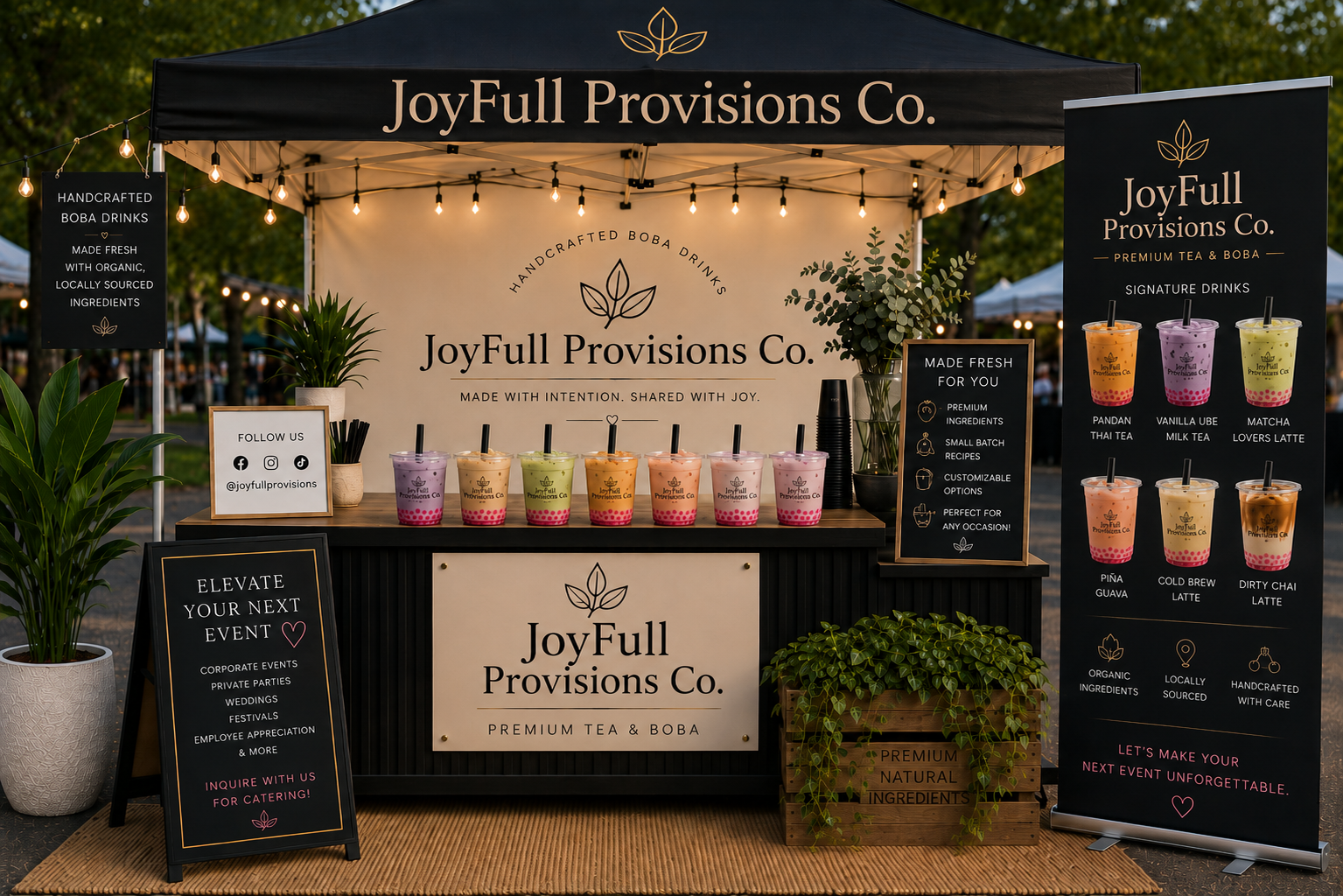 Denver Beverage Catering | Matcha Catering Denver | Boba | Coffee | Tea | Boba Catering Denver