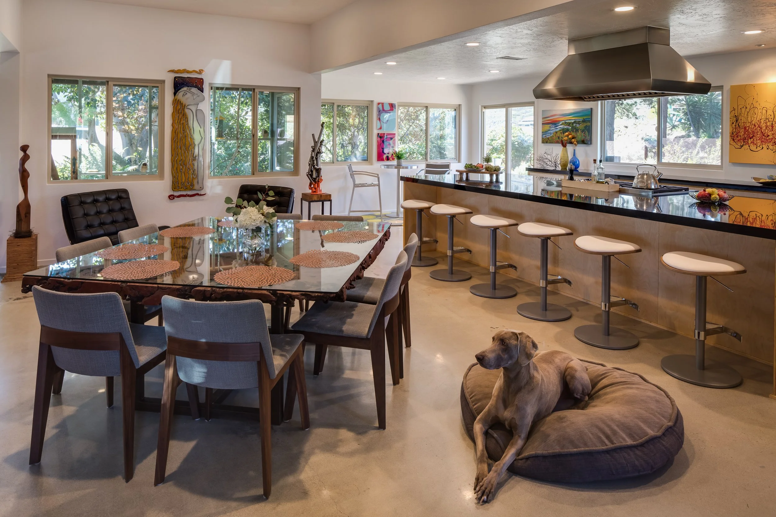 Industrial Kitchen Remodel & Great Room Addition