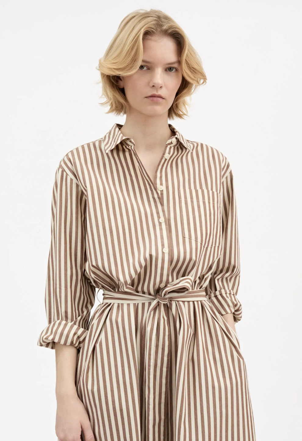 Leigh shirtdress