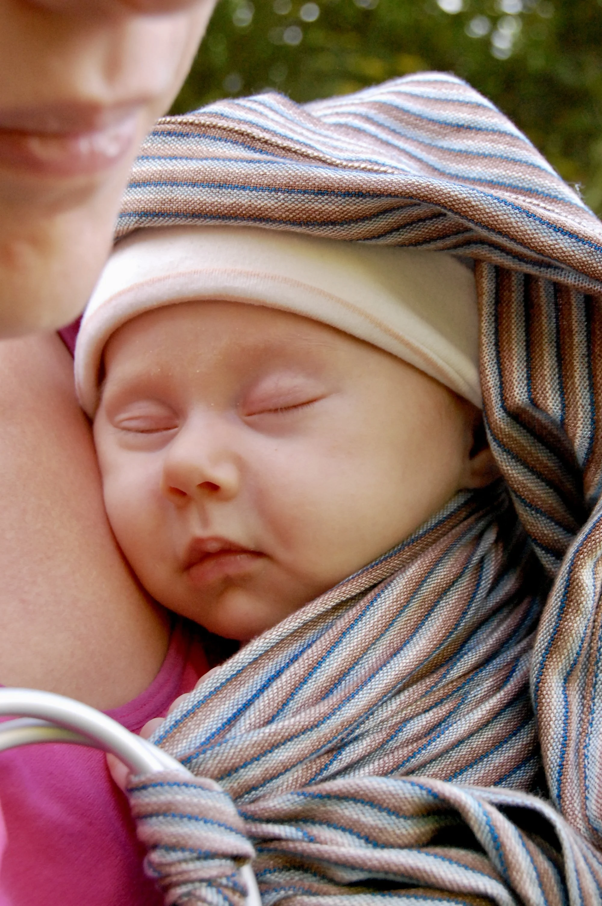 Sleeping Baby Attachment Parenting Doula Baby Wearing