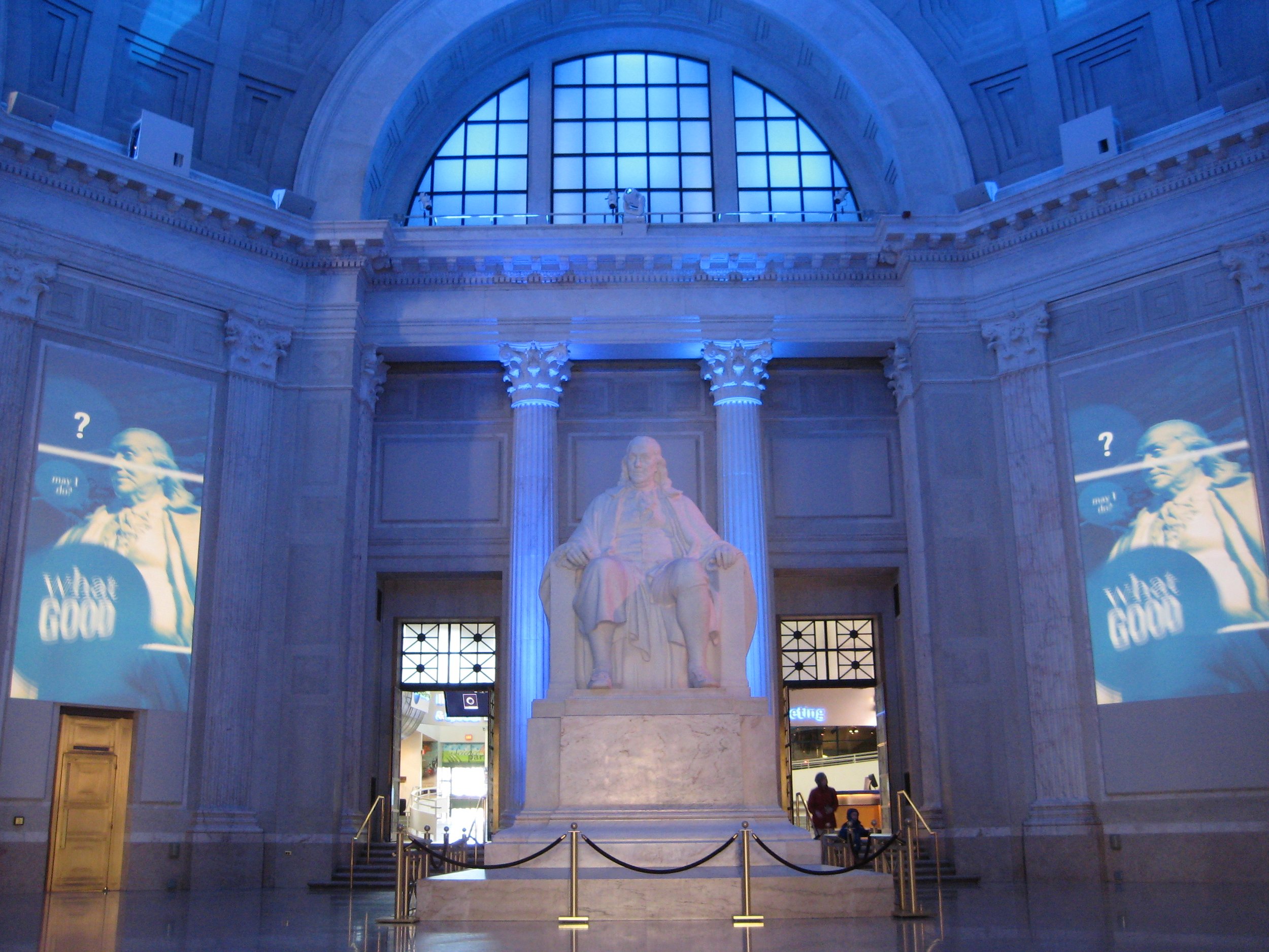 Curious Ben - Benjamin Franklin National Memorial - 2009