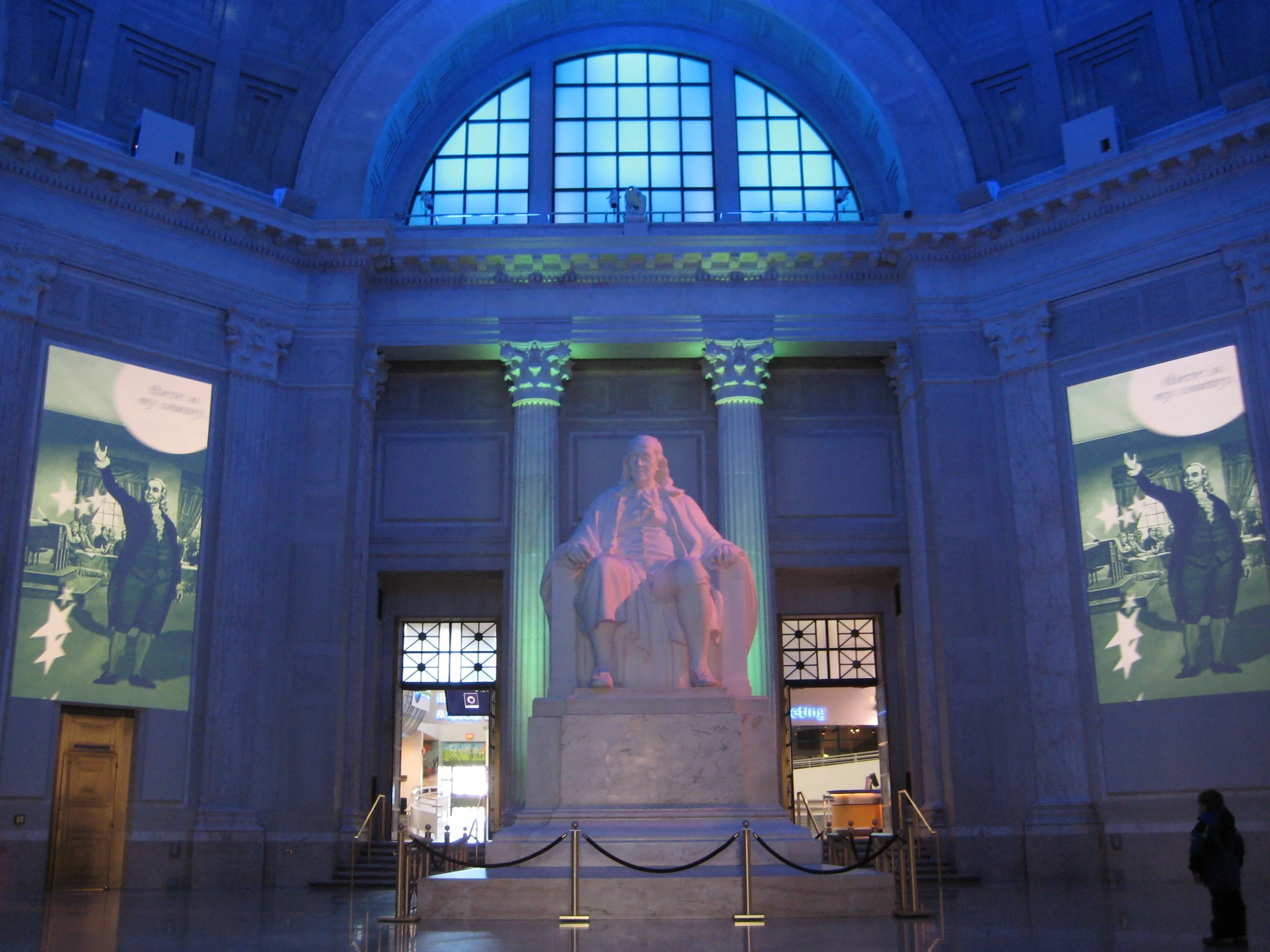 Curious Ben - Benjamin Franklin National Memorial - 2009