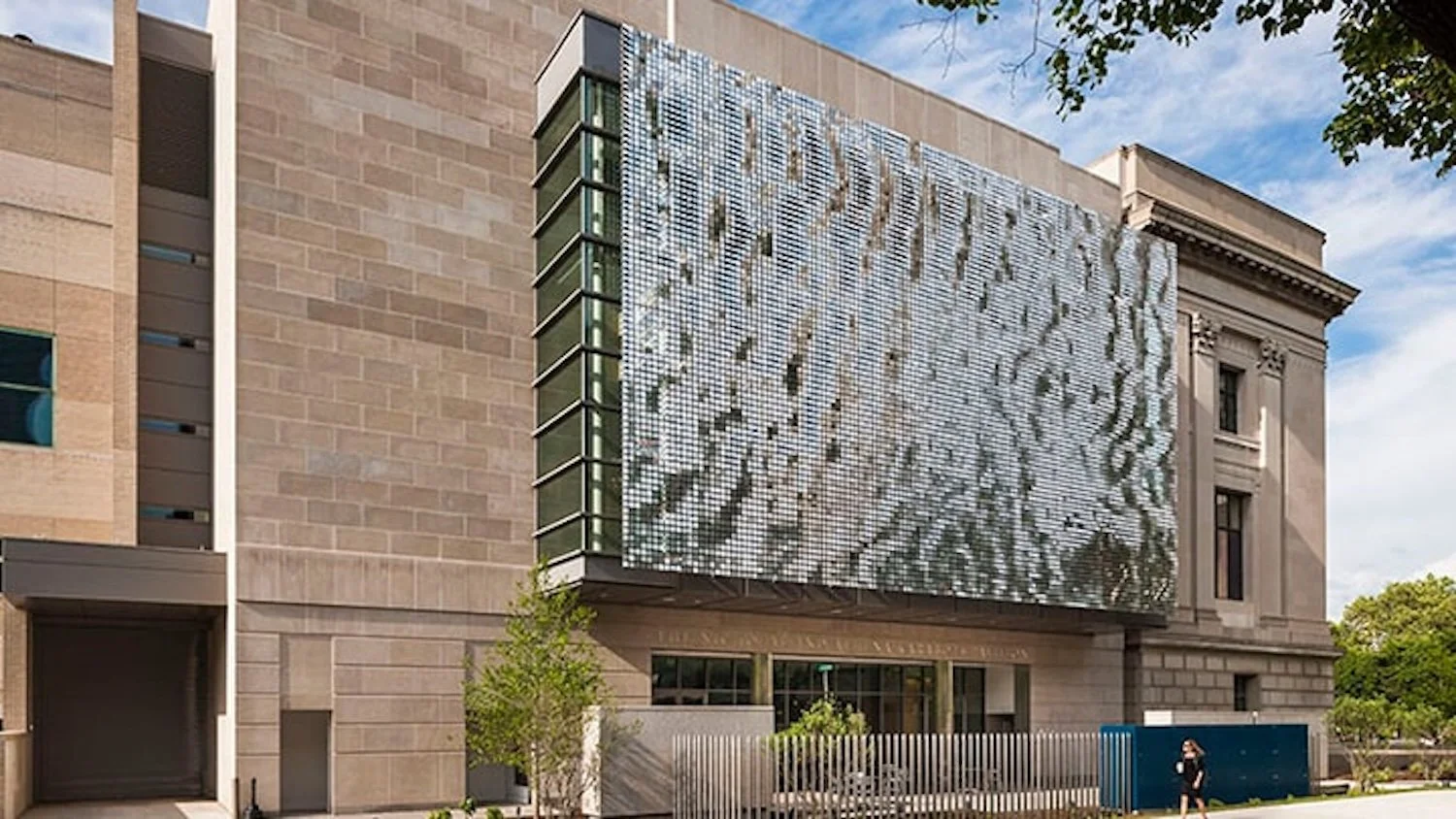 Facade of New Gallery - The Franklin Institute - 2014