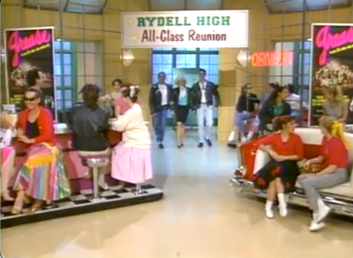 Marilu - "Grease Reunion" - 1995 - Paramount - Production Design: William R. Foster