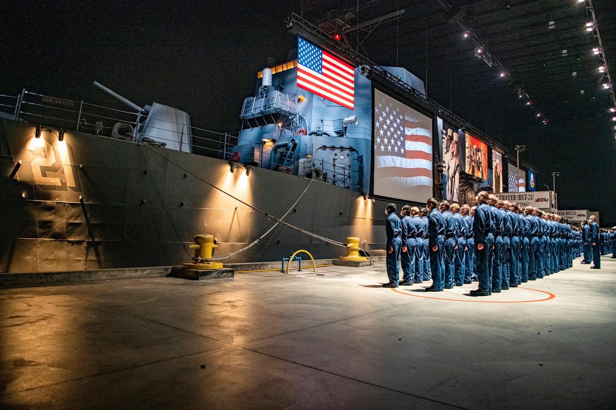 Battle Stations 21 - Capping Ceremony - US Navy - 2005