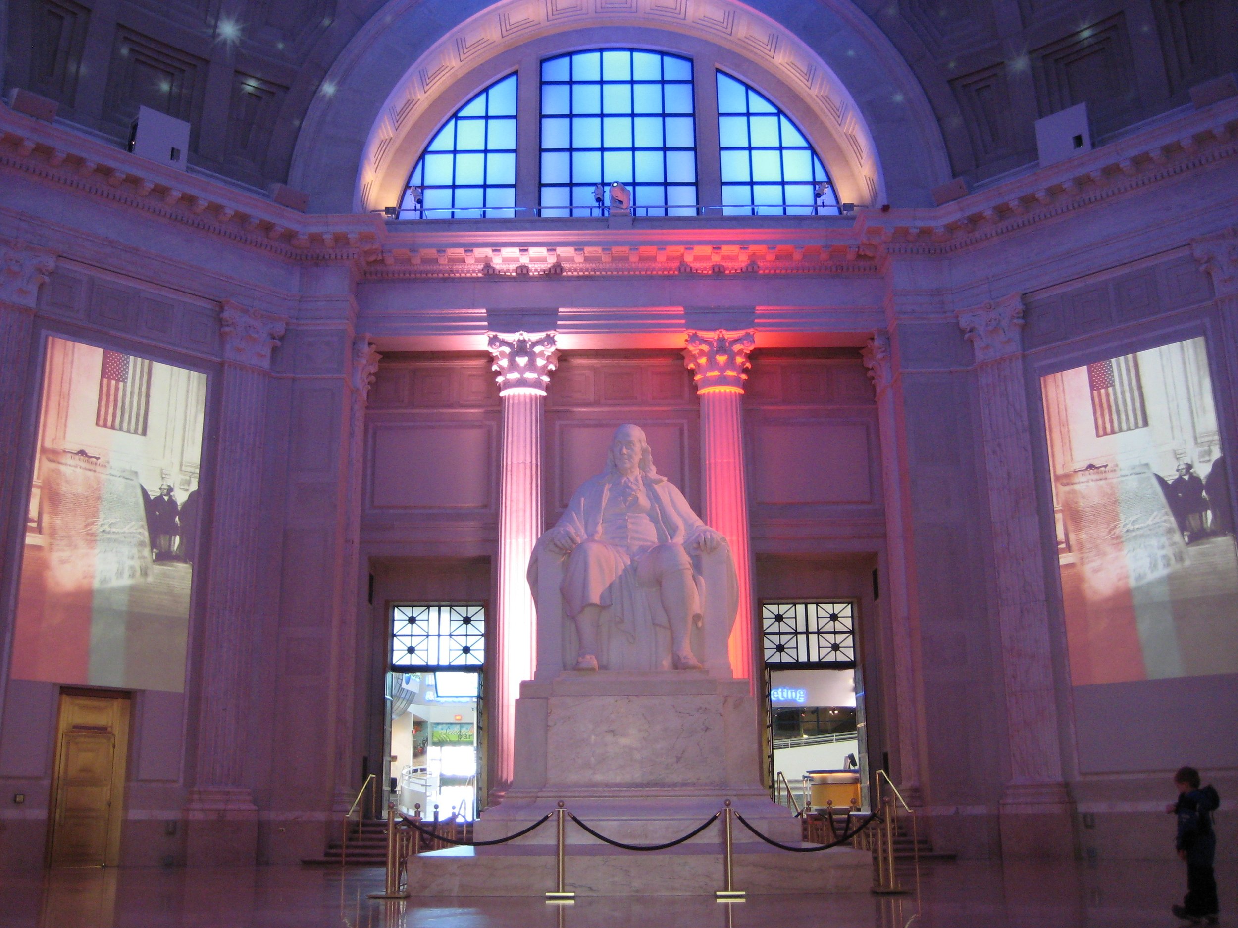 Curious Ben - Benjamin Franklin National Memorial - 2009