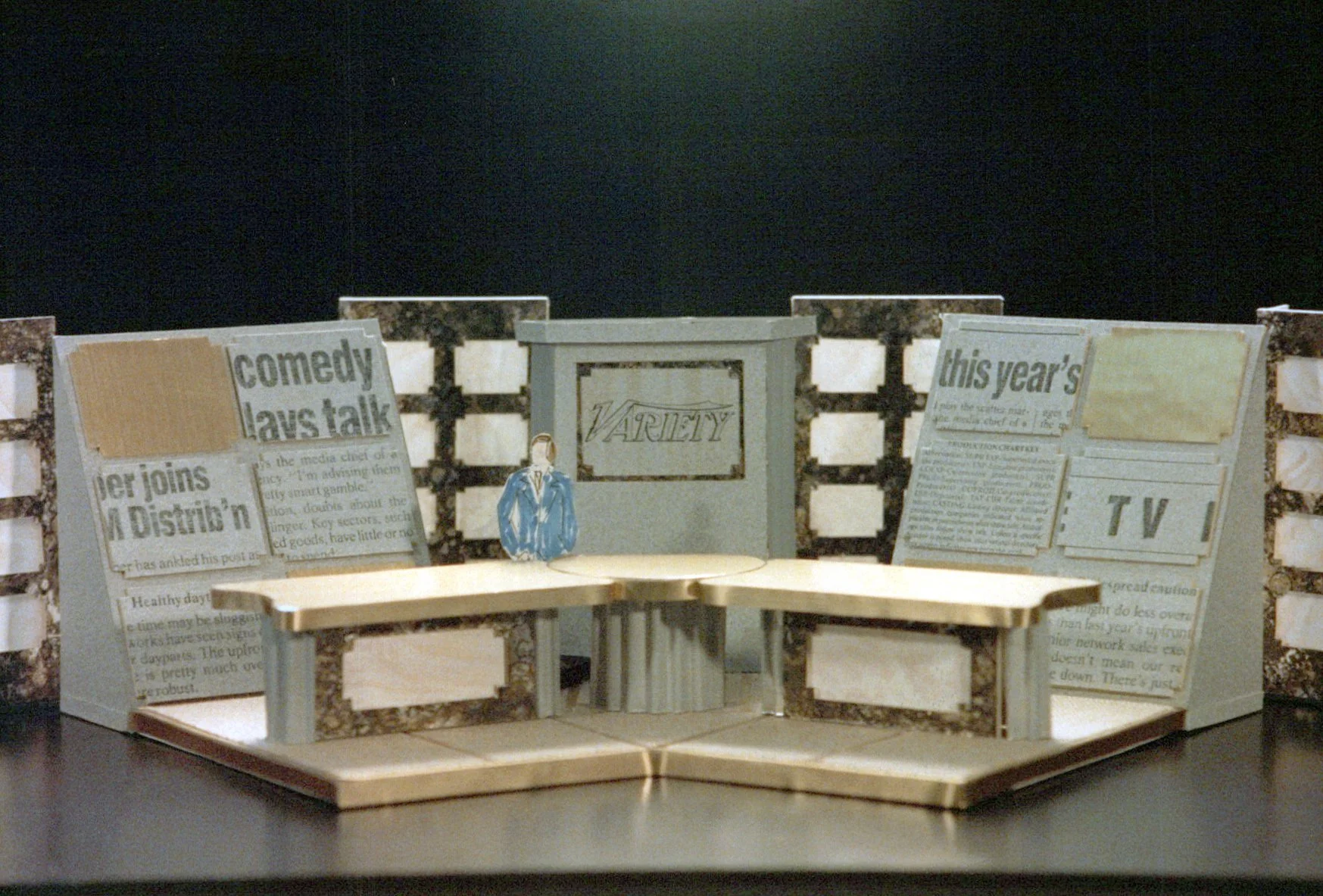 Variety: TV's Year of Living Cautiously (Model) - 1993 - Turner Network Television - CNN