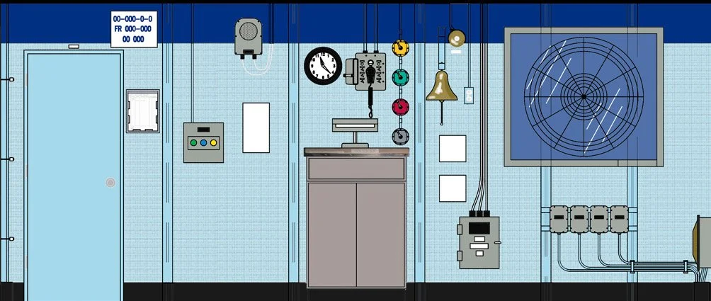 Battle Stations 21 - Bridge Schematic - US Navy - 2004