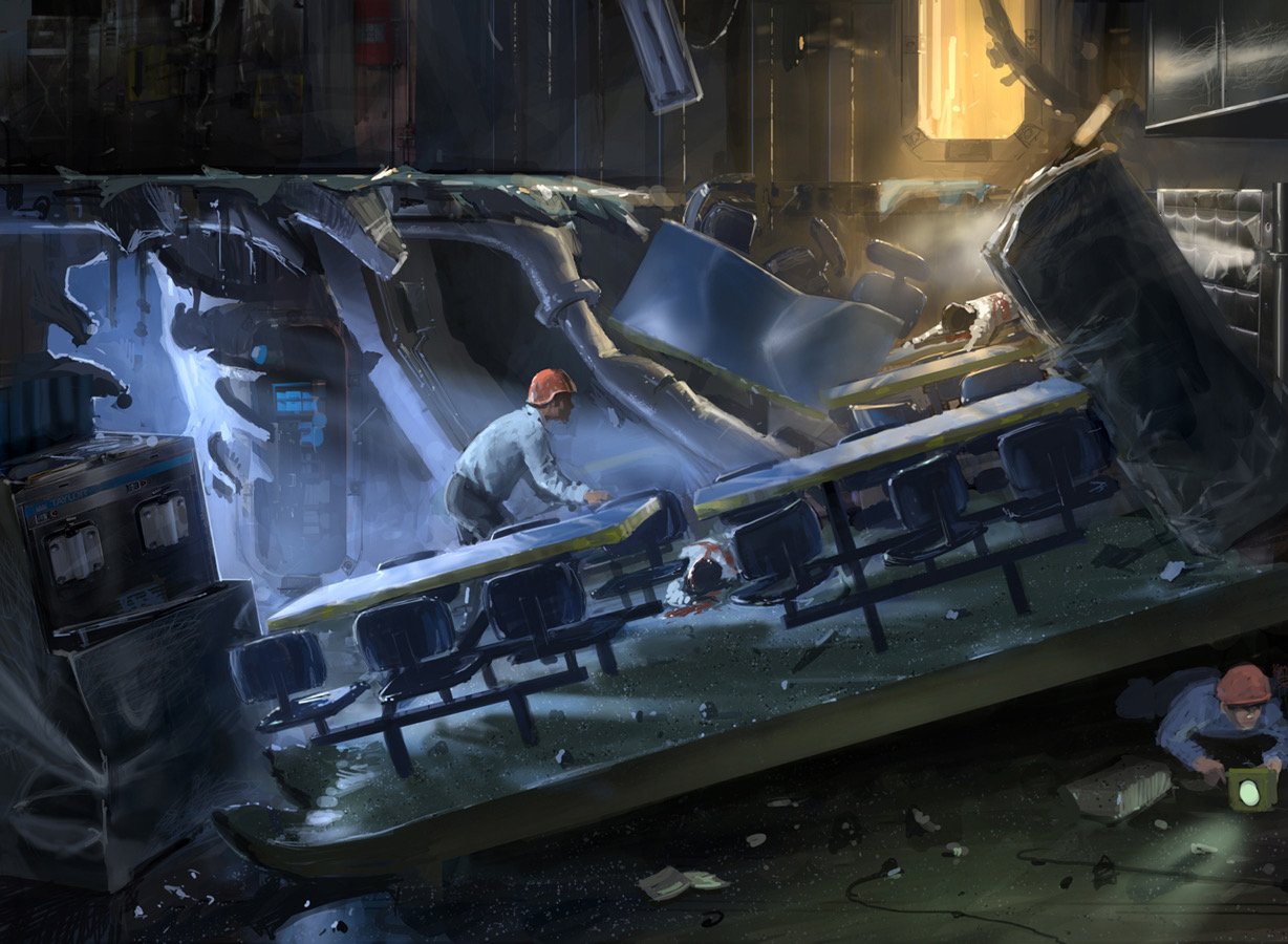 Battle Stations 21 - Rendering - BRC for US Navy - 2004