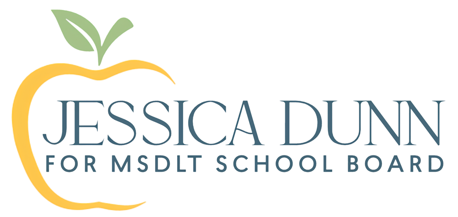 Re-elect Jessica Dunn for MSDLT School Board