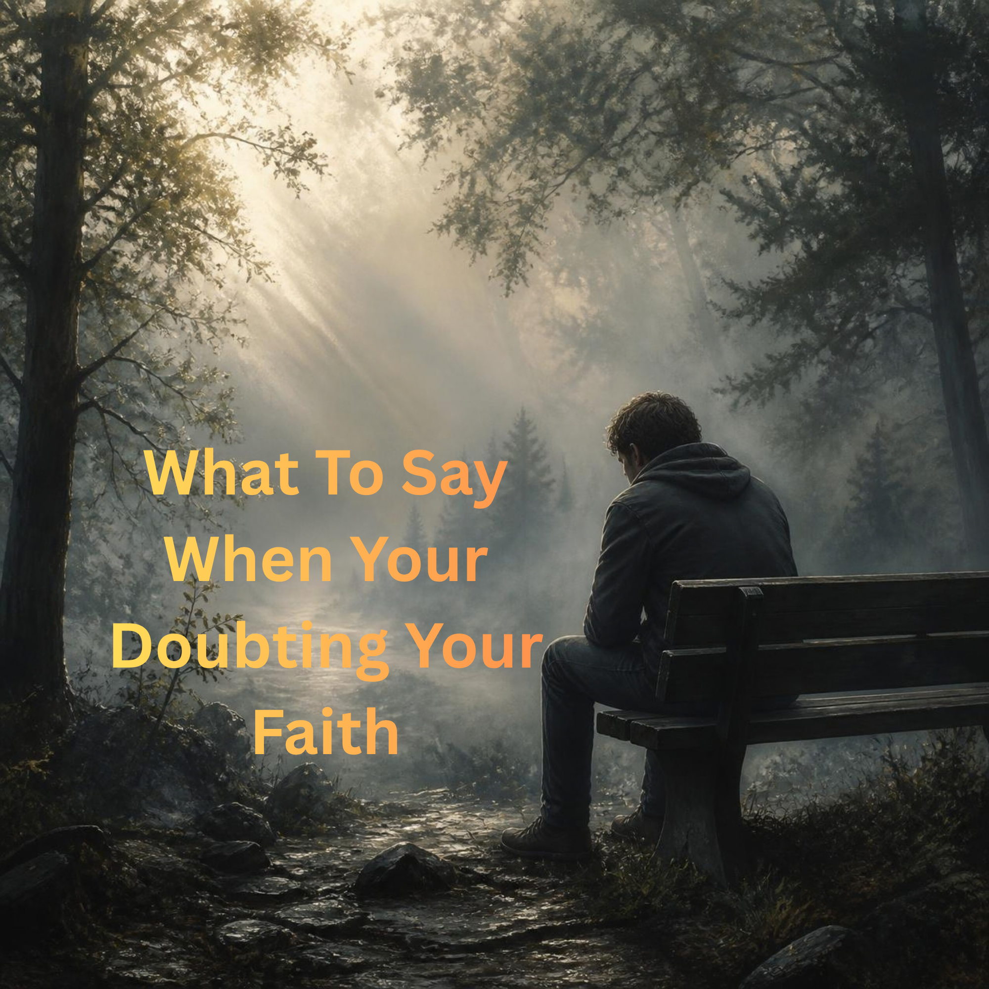 What to Say When You’re Doubting Your Faith