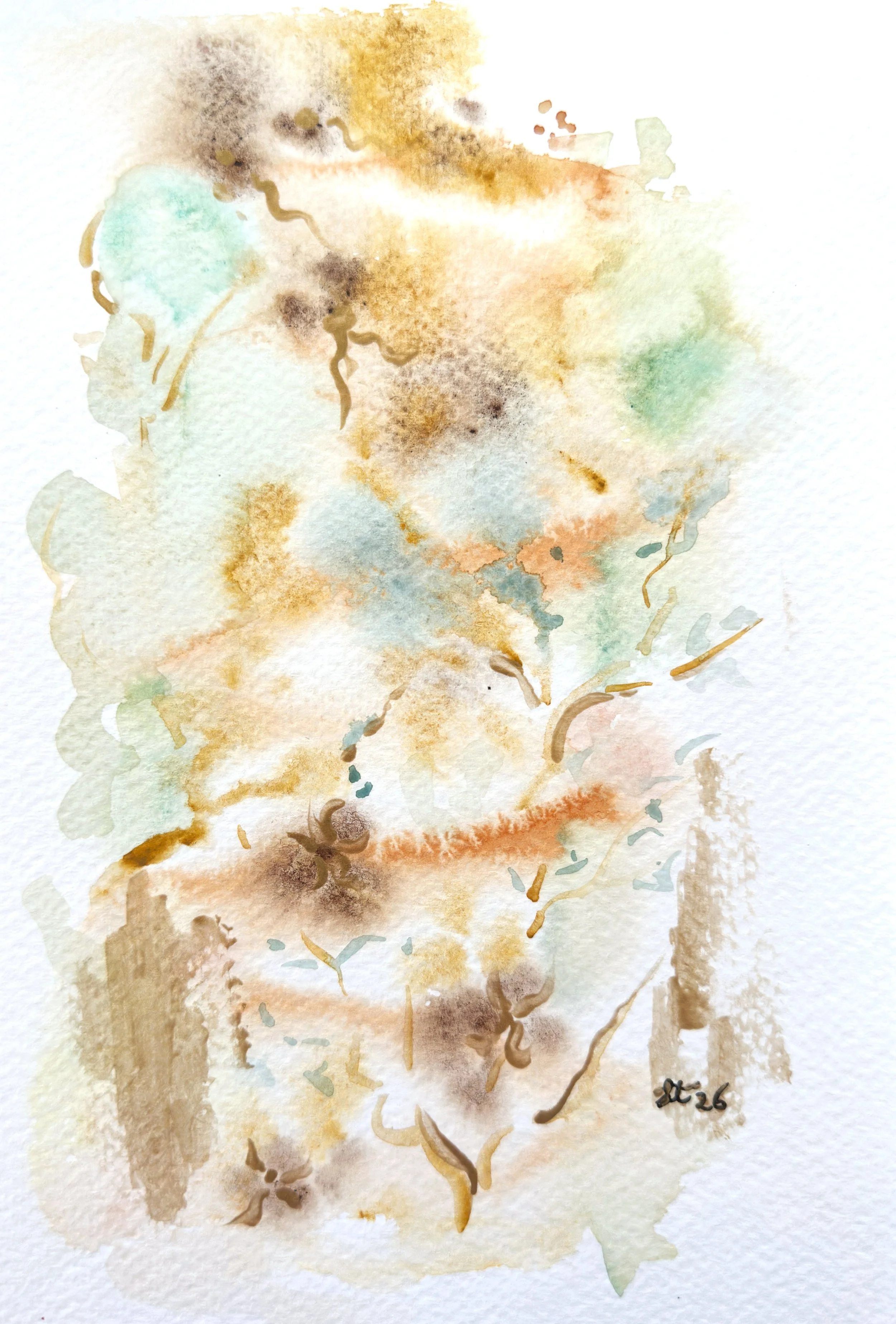 Layered Celadon Dream