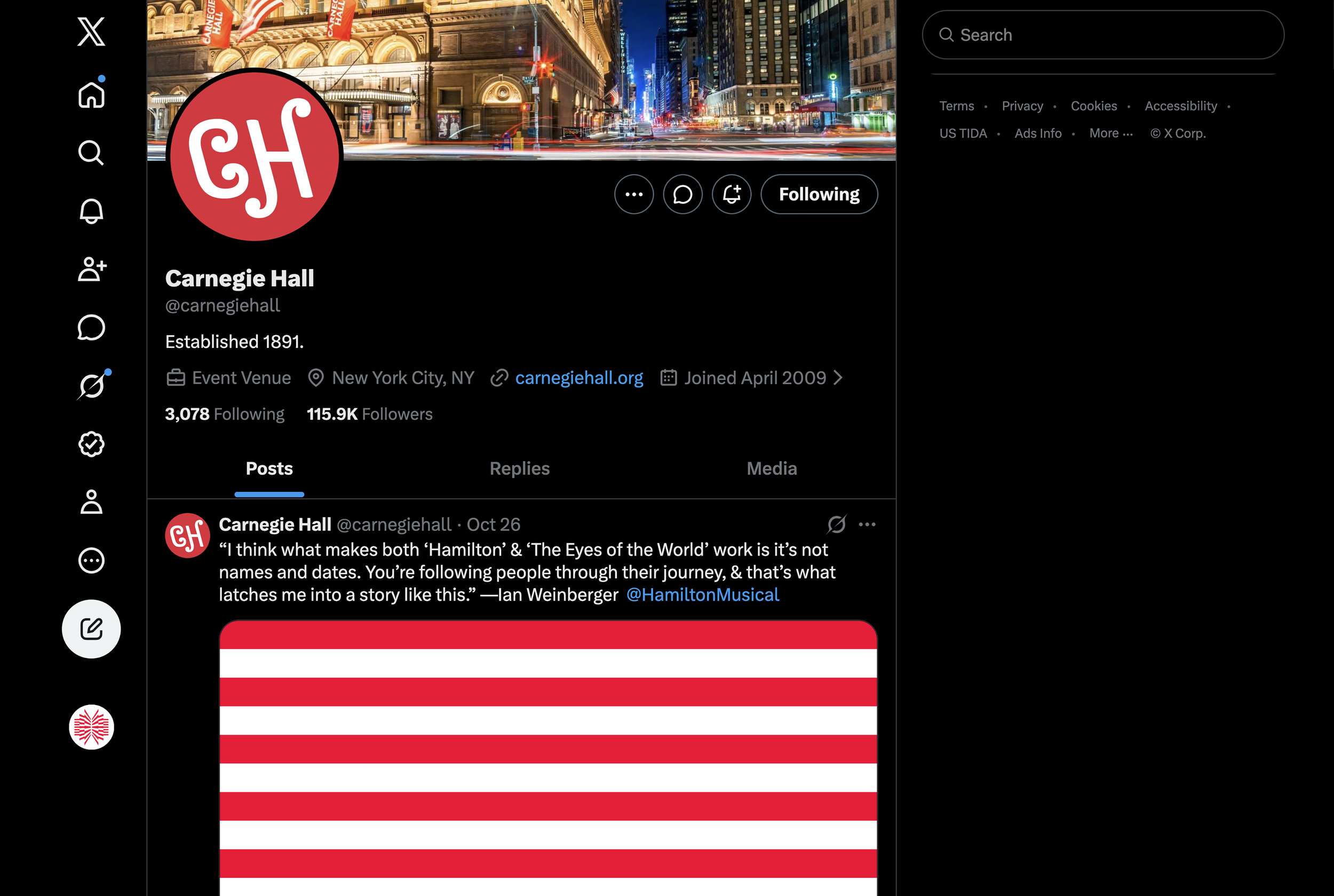 An image of a Social Media Video Post
