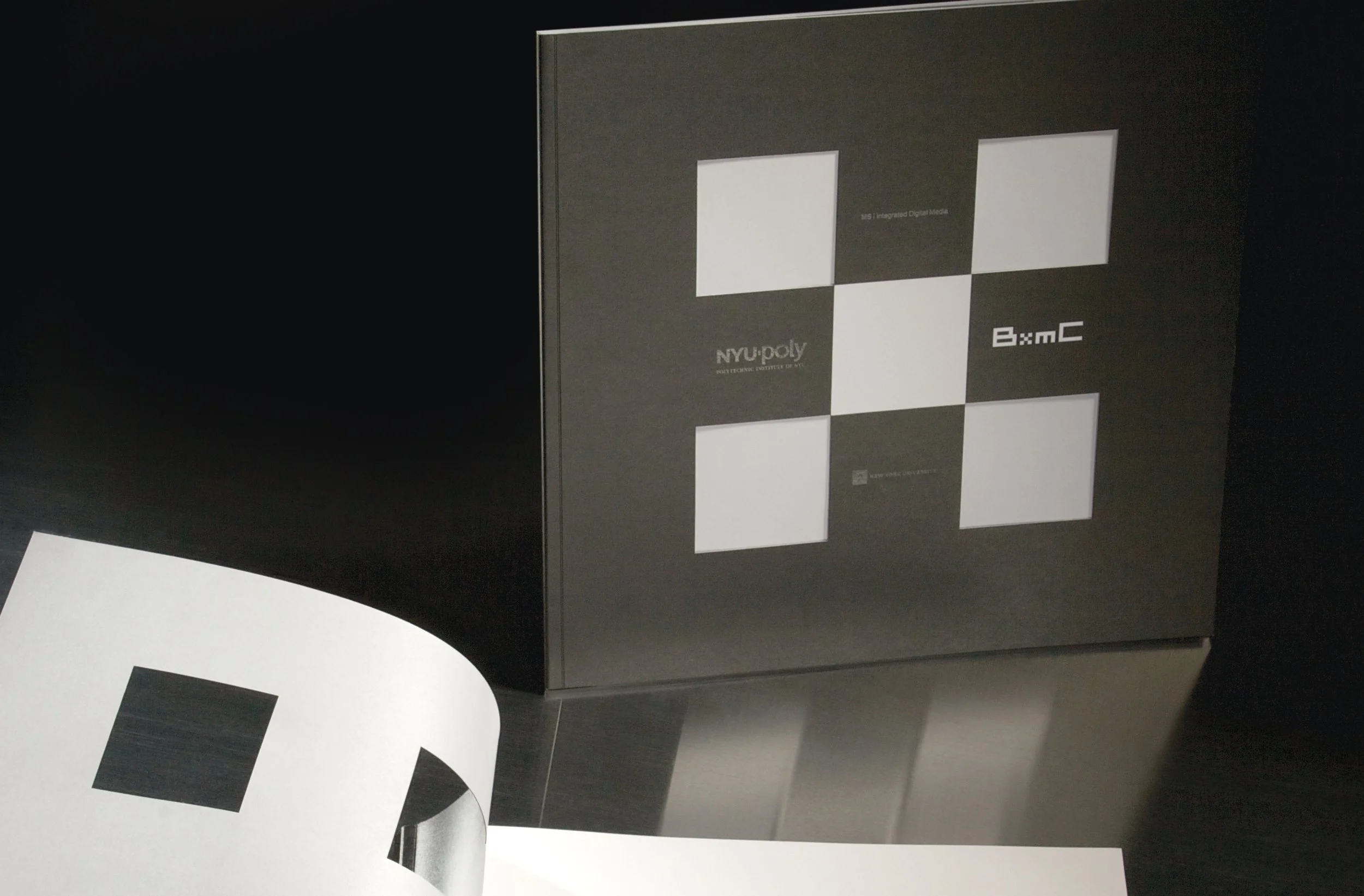 An image of the Brooklyn Experimental Media Center viewbook.