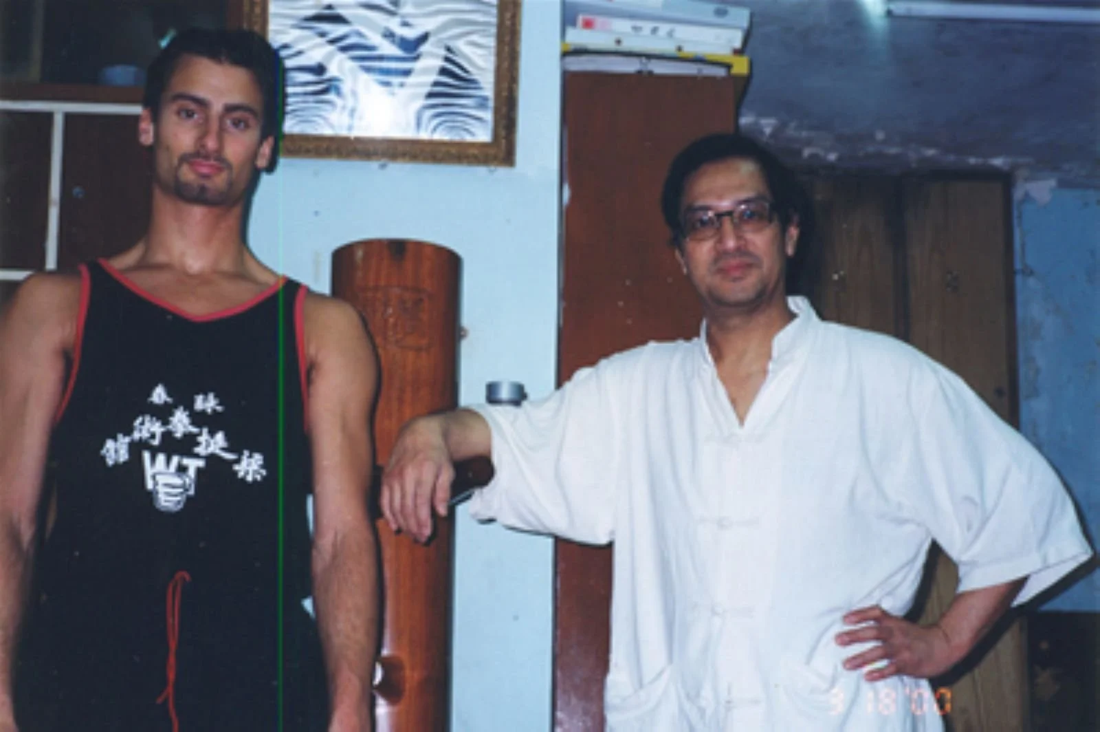 Sifu Sergio in the period of the late 90’s, when we has studying with GM Leung Ting