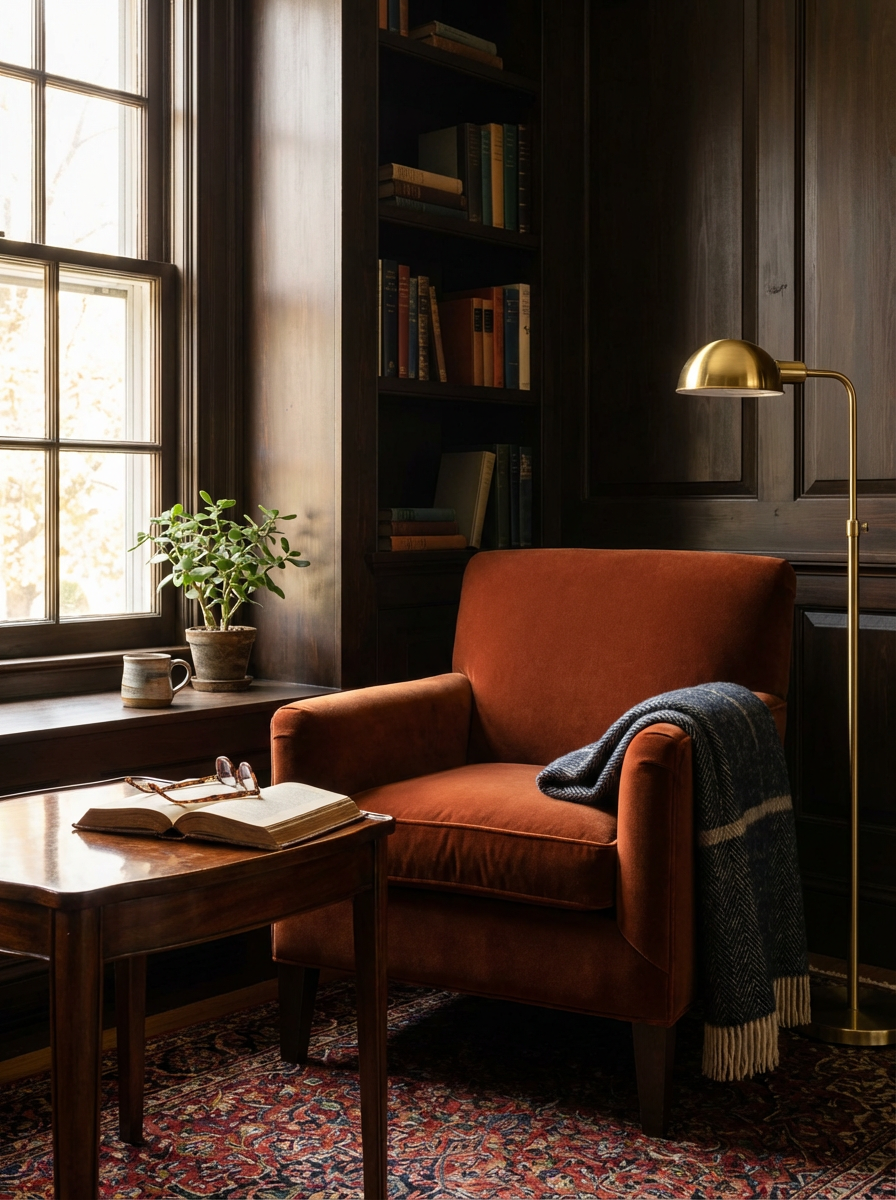 Vintage Reading Nook