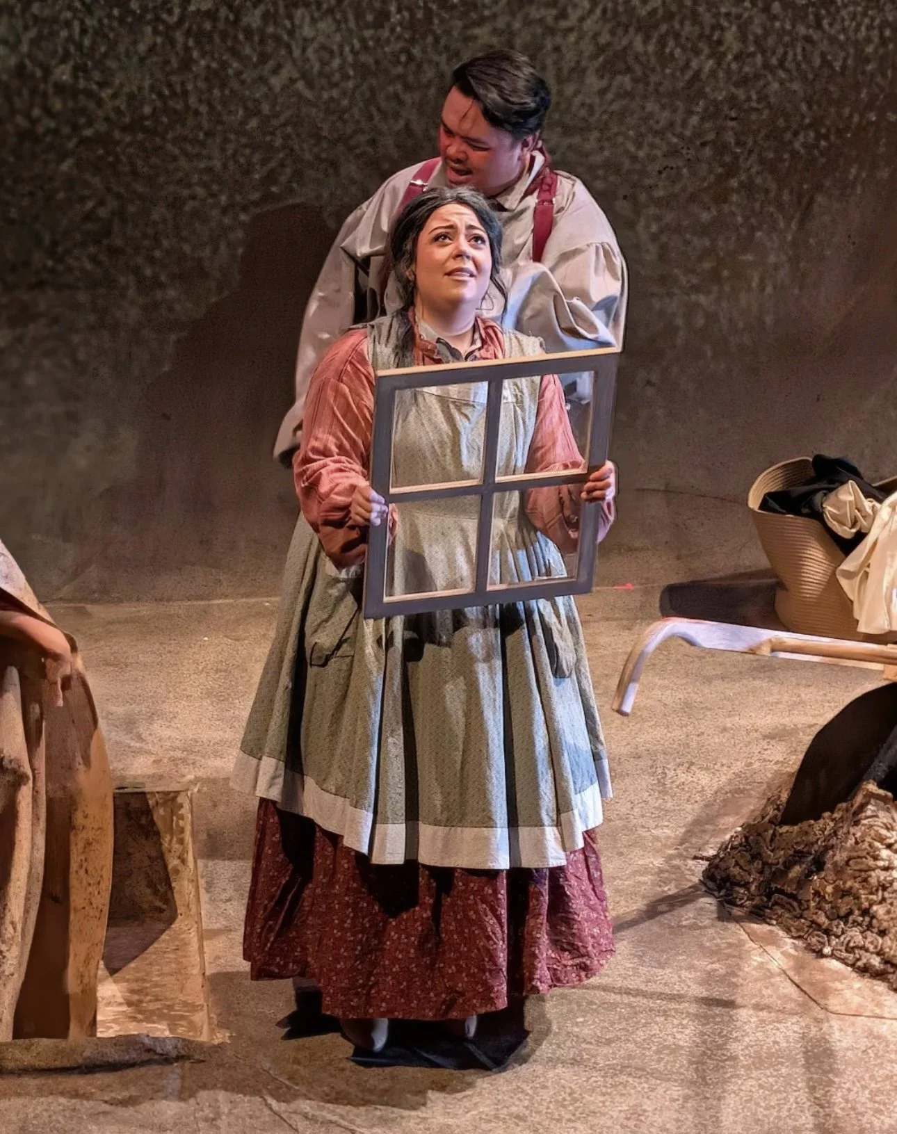Northwestern Opera Theater's Proving Up (2025). Photo courtesy of Todd Rosenberg.