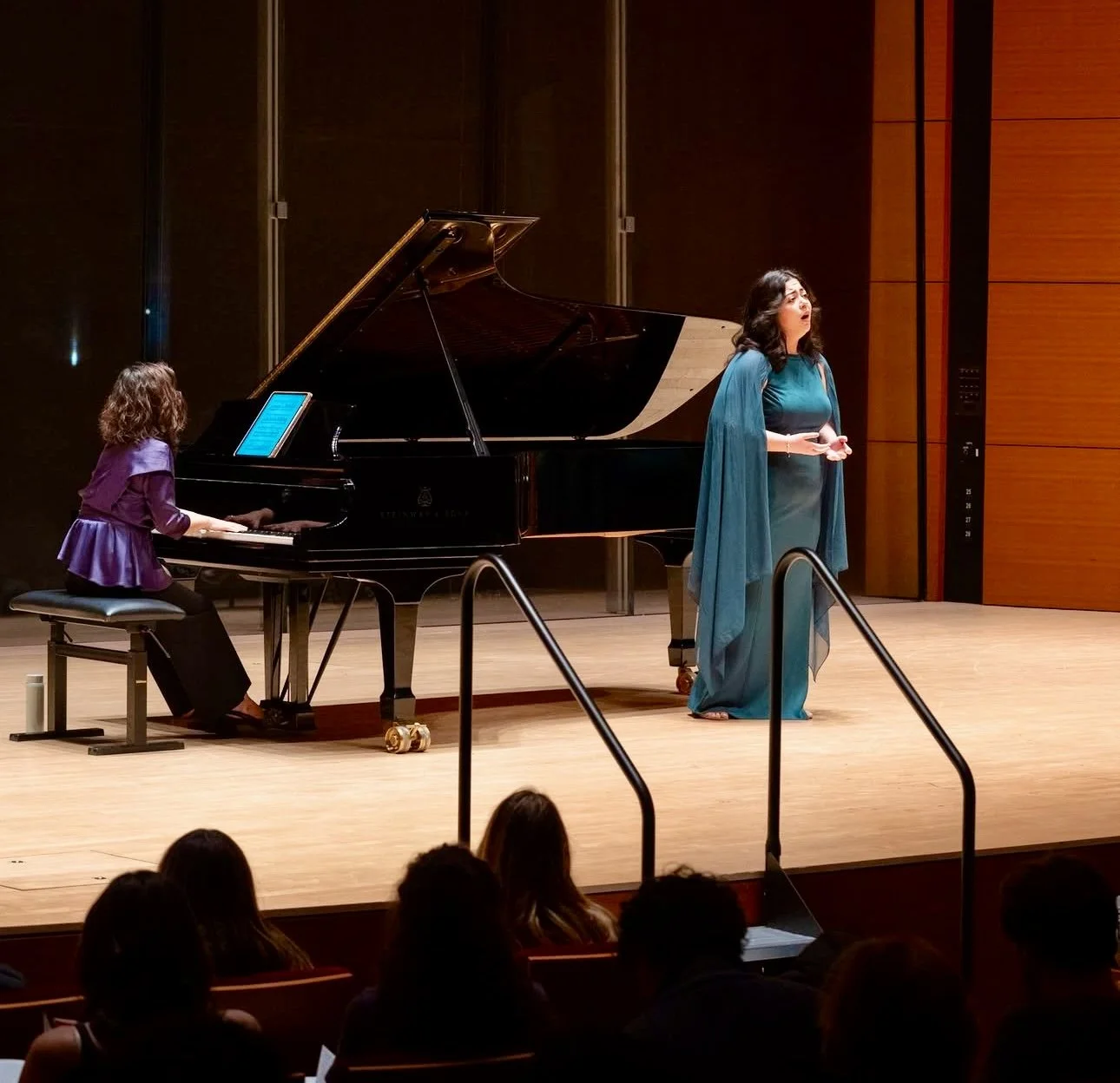 Tichio-Finnie Master Class with Sondra Radvanovsky. Photo courtesy of Northwestern University