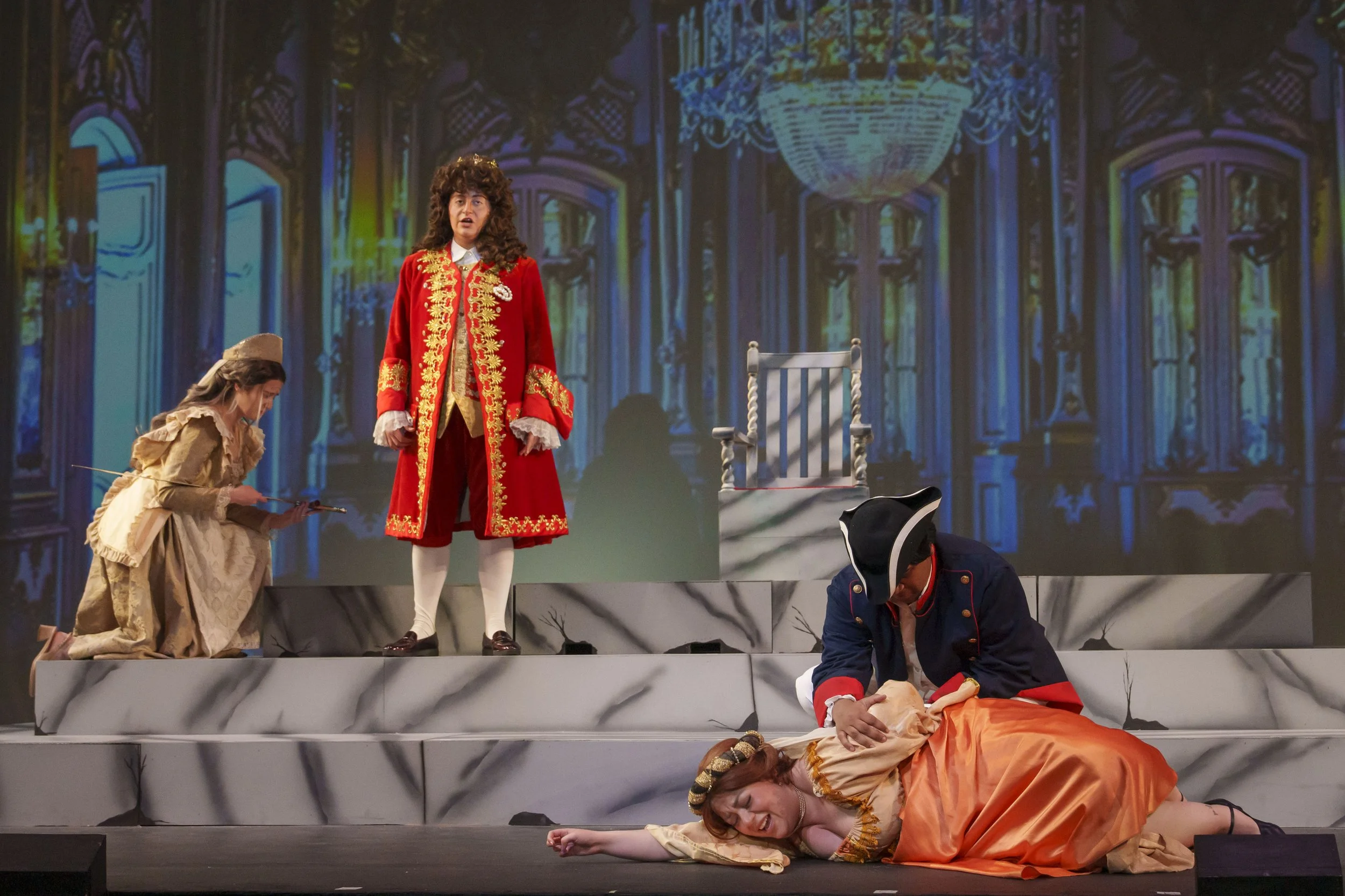 Northwestern Opera Theater's L'incoronazione di Poppea (2025). Photo courtesy of Todd Rosenberg. 