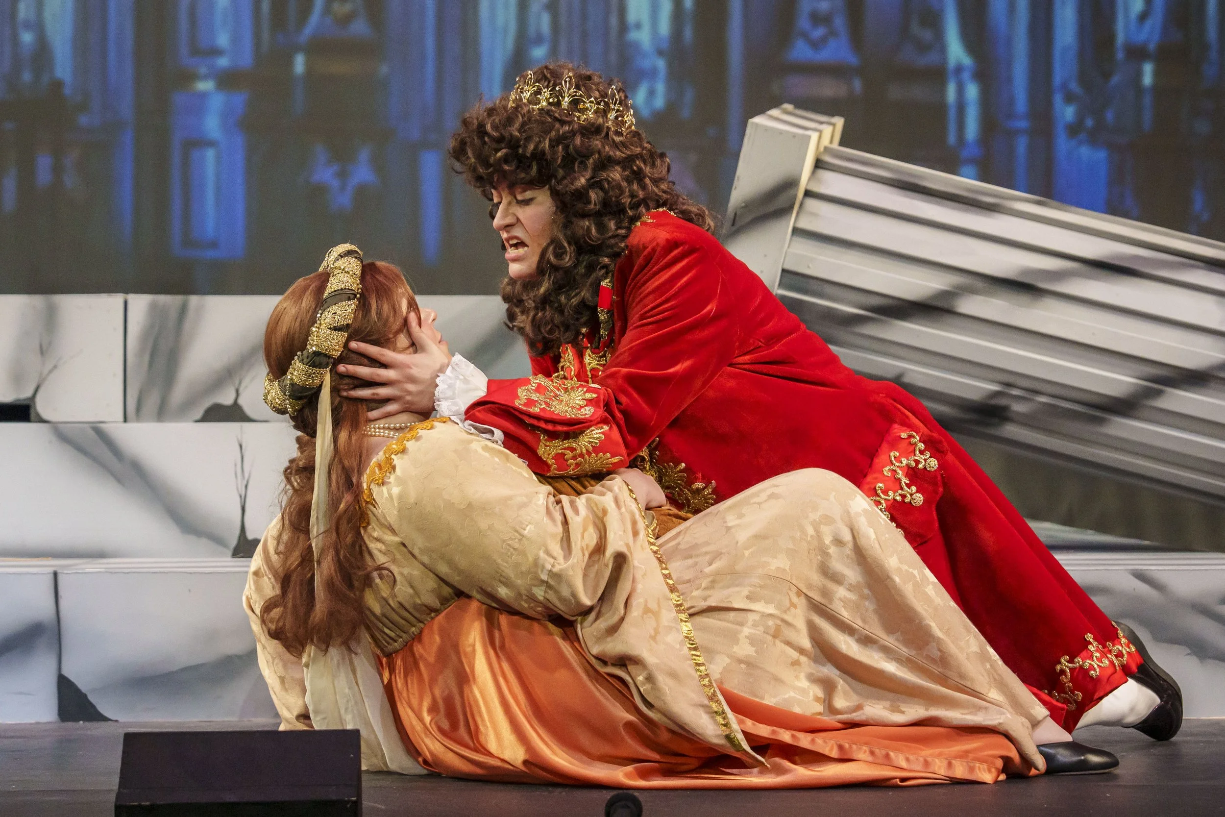 Northwestern Opera Theater's L'incoronazione di Poppea (2025). Photo courtesy of Todd Rosenberg. 