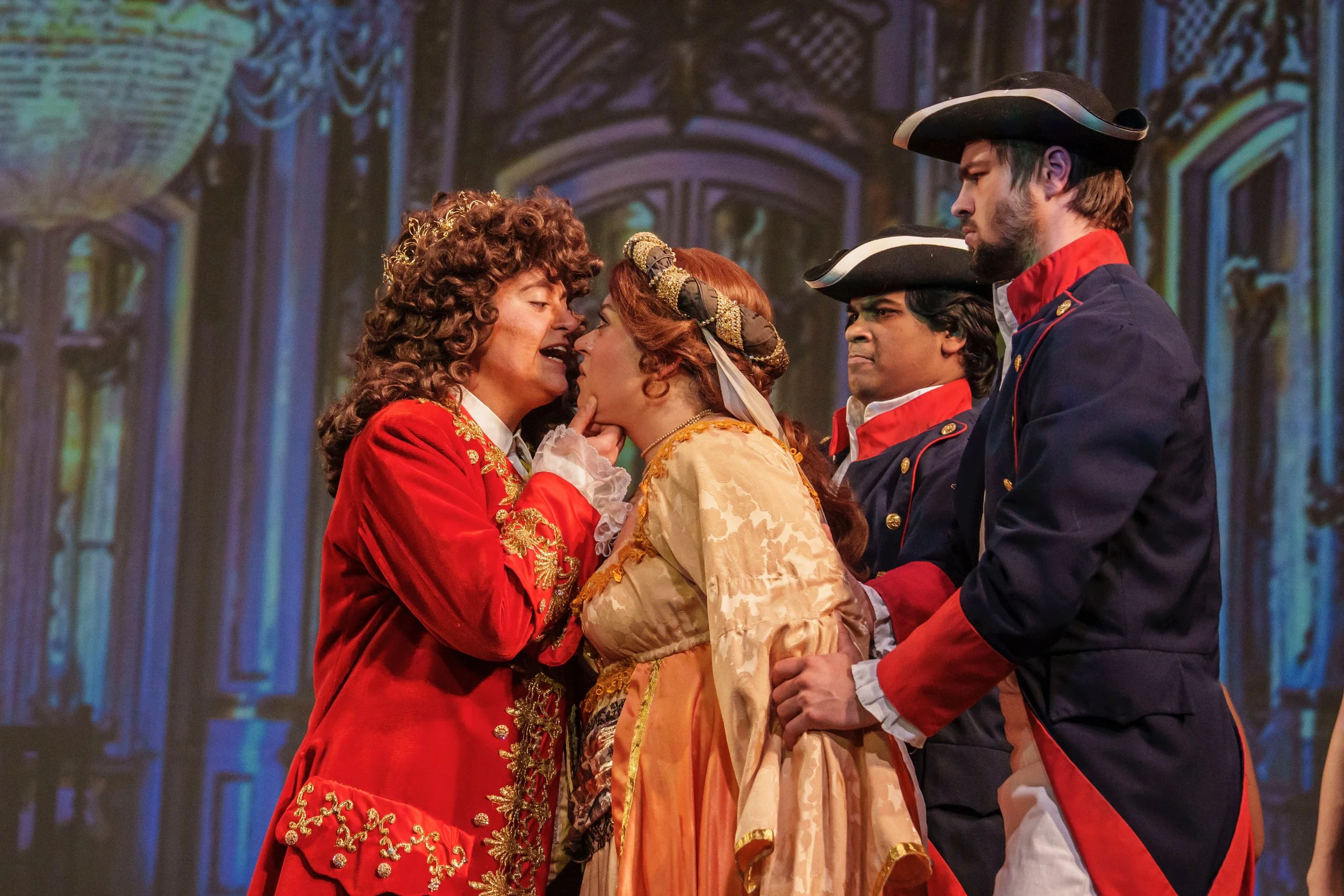Northwestern Opera Theater's L'incoronazione di Poppea (2025). Photo courtesy of Todd Rosenberg. 