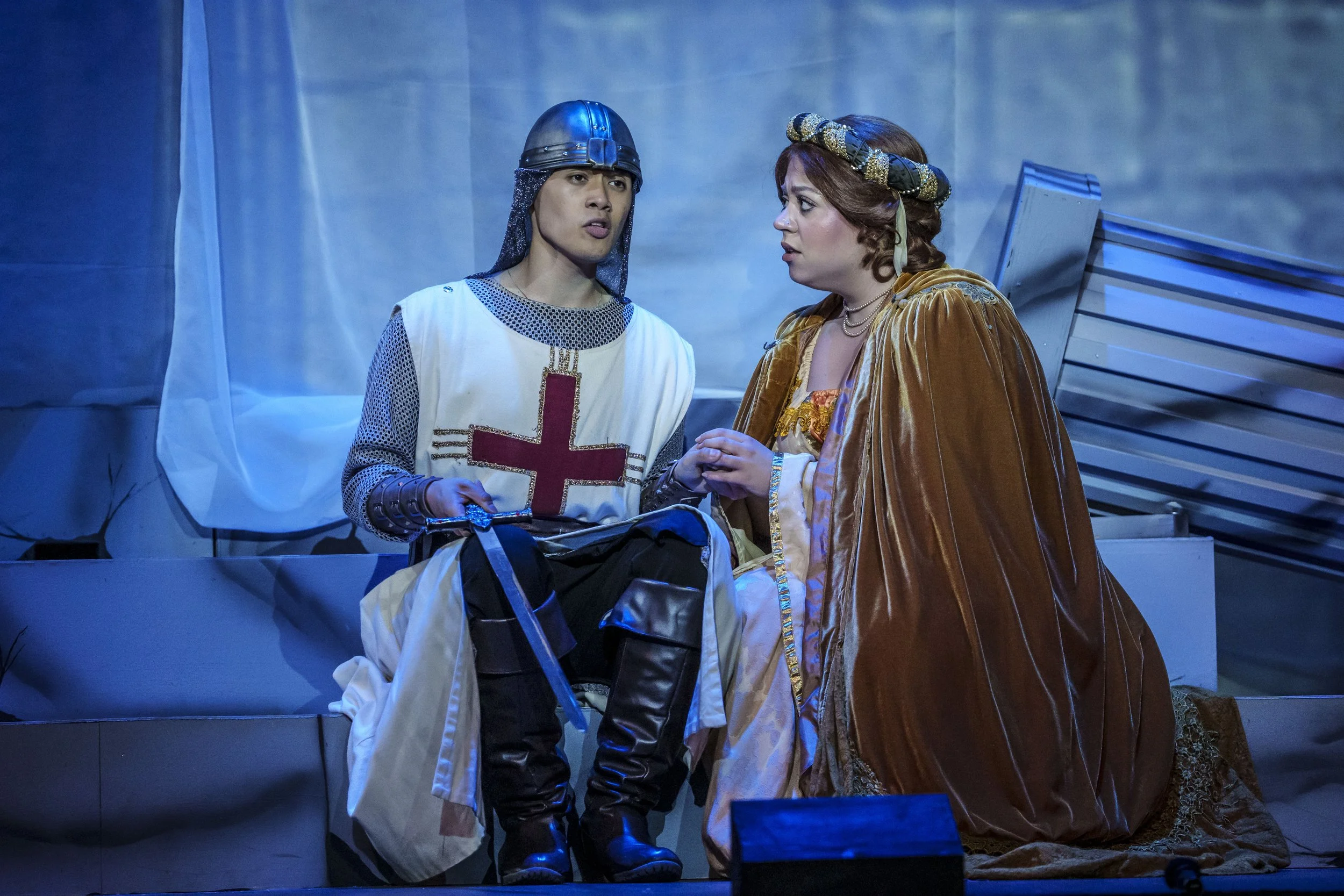 Northwestern Opera Theater's L'incoronazione di Poppea (2025). Photo courtesy of Todd Rosenberg. 