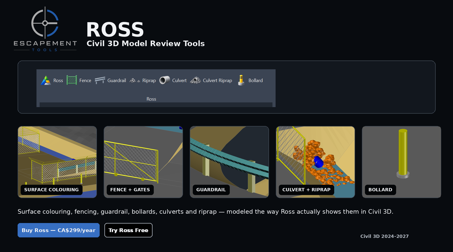 Ross — Civil 3D Model Review Tools