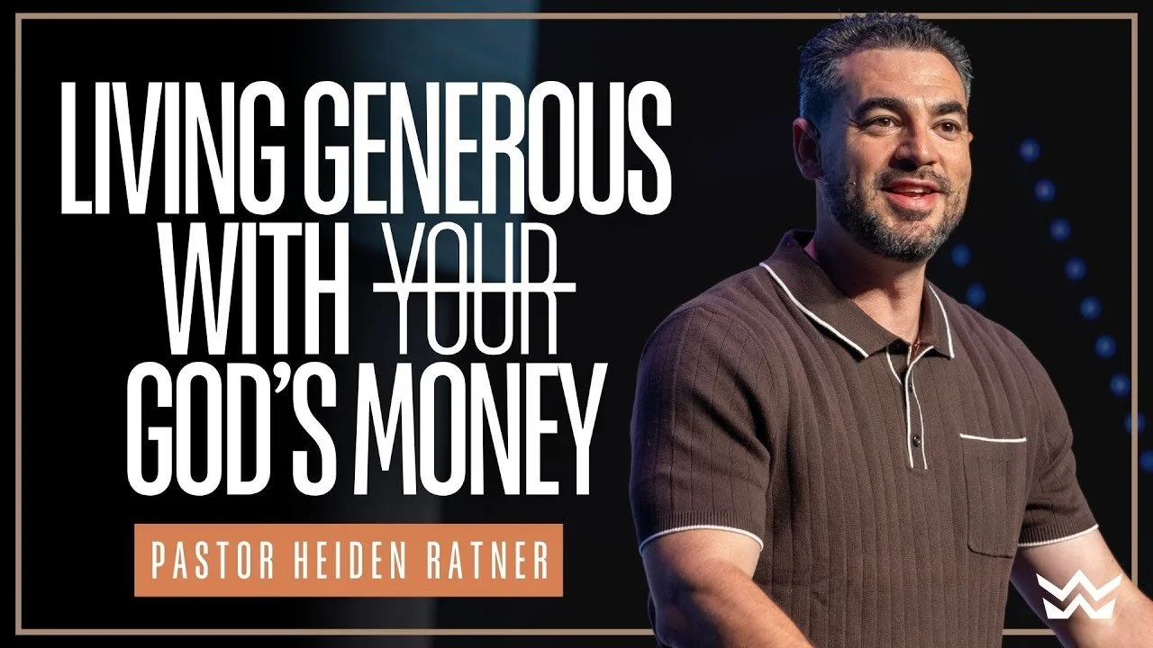 Living Generous With God’s Money